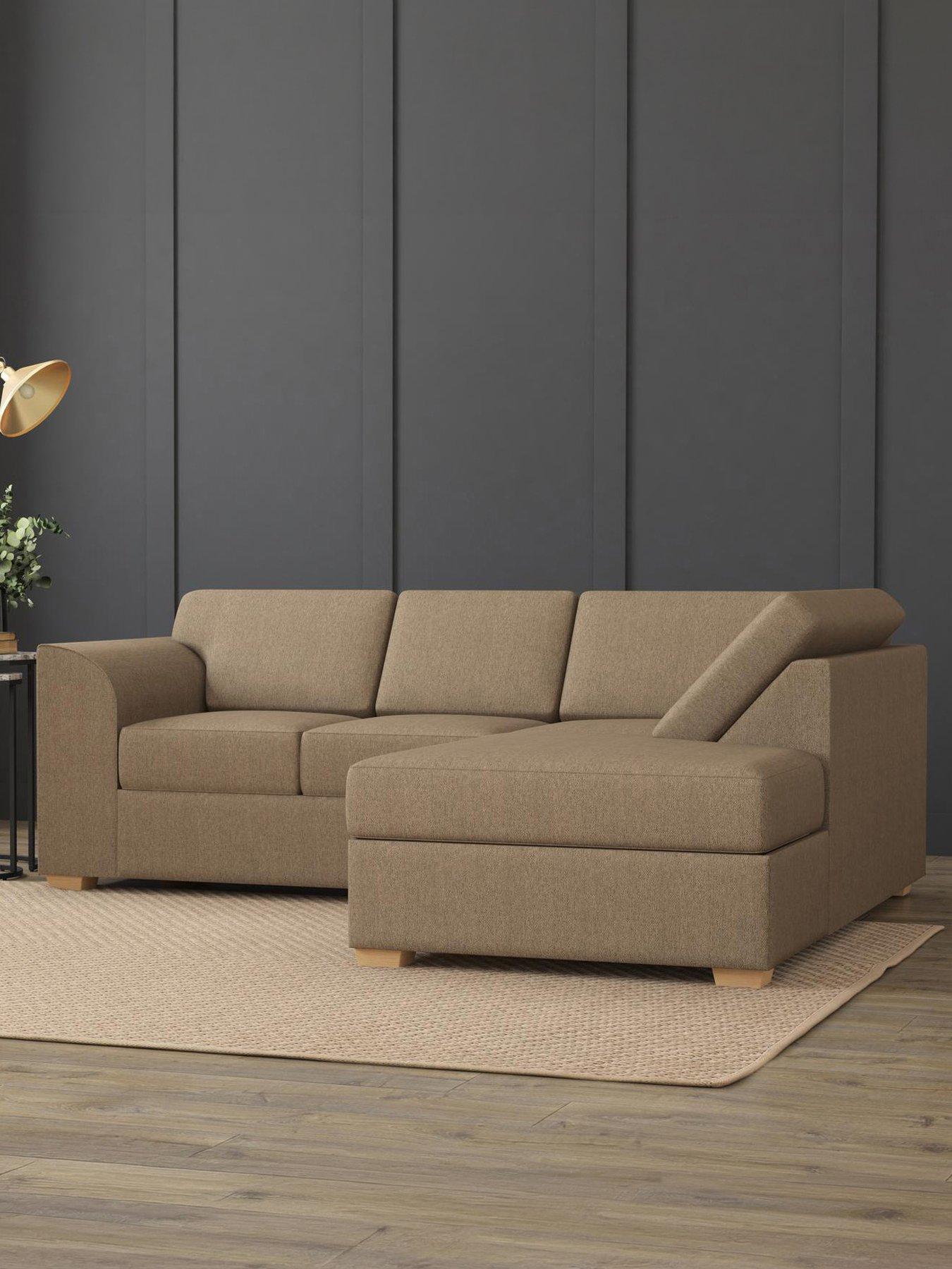 Image 3 of 6 of Aspire Modo Right Hand Corner L Shape Sofa - Linen
