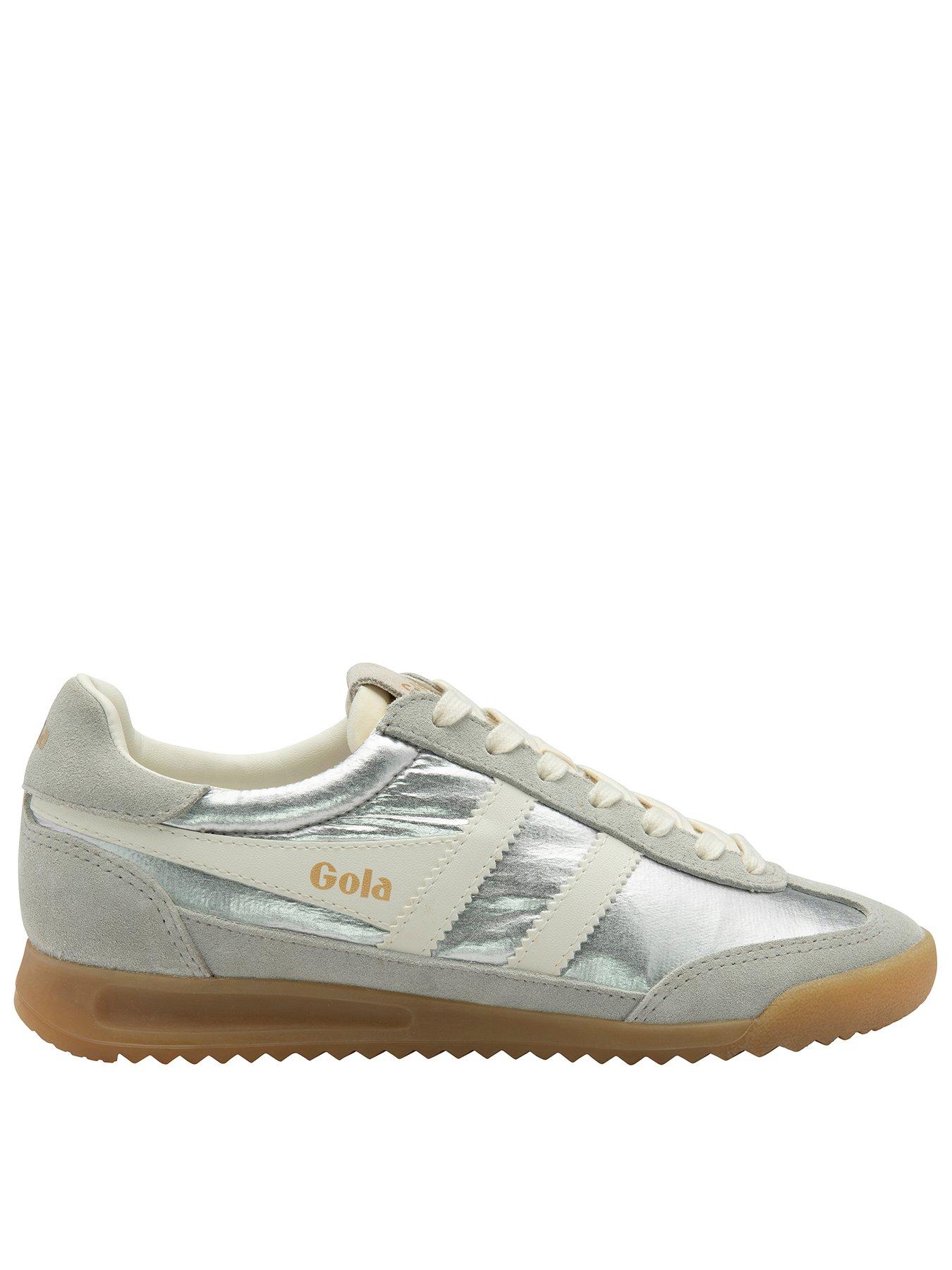Gola Womens Firefly Metallic Trainer - Silver