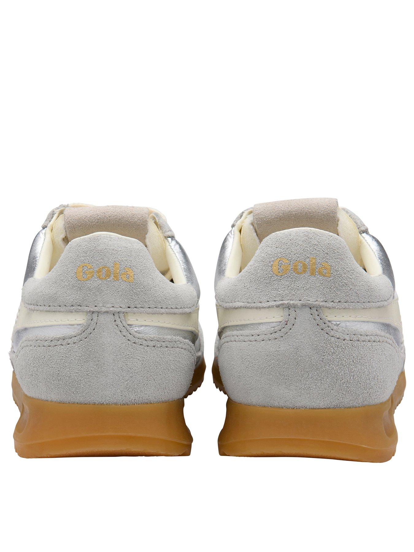 Image 3 of 5 of Gola Womens Firefly Metallic Trainer - Silver