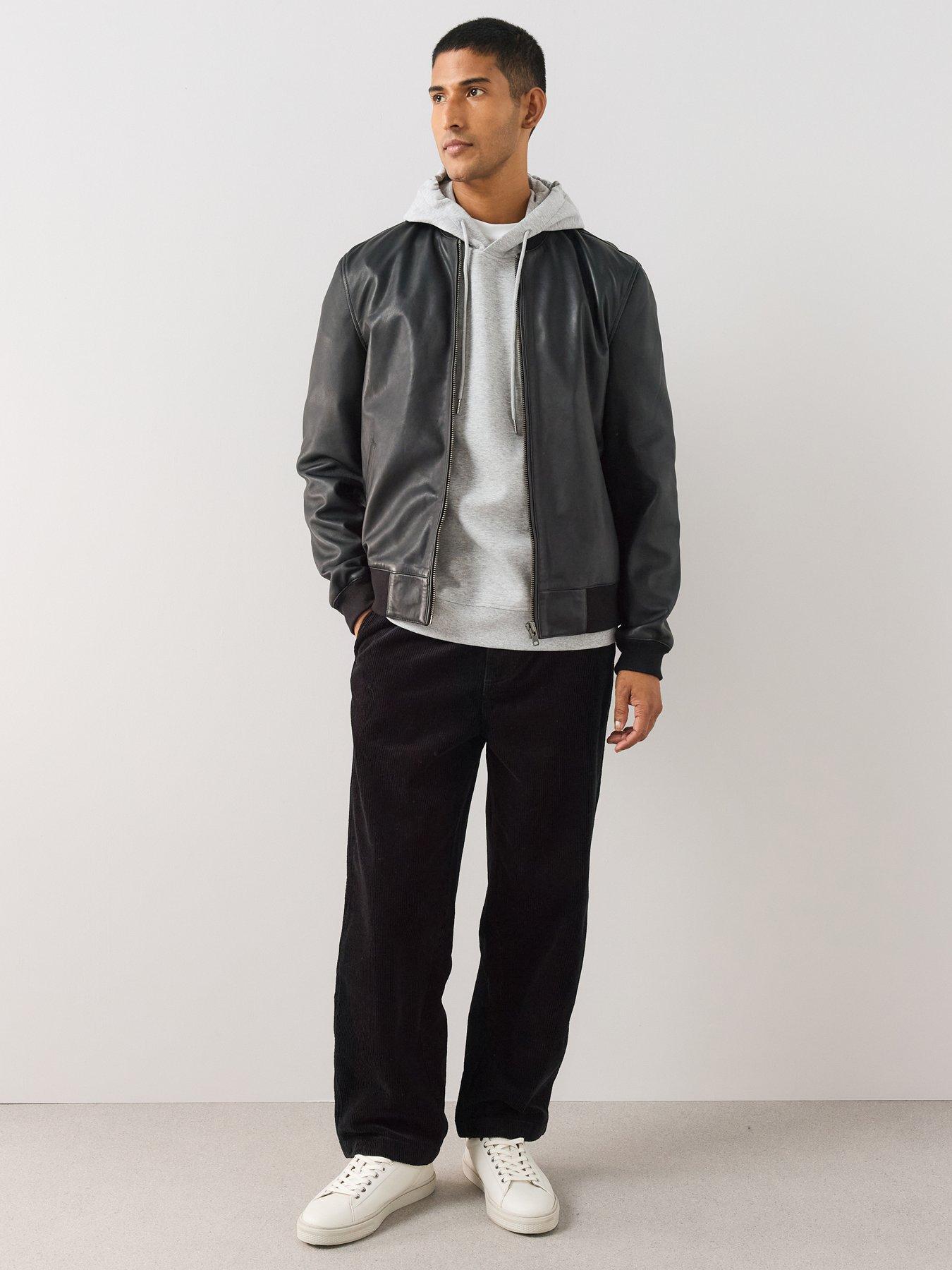 The Very Collection Cord Trousers - Black