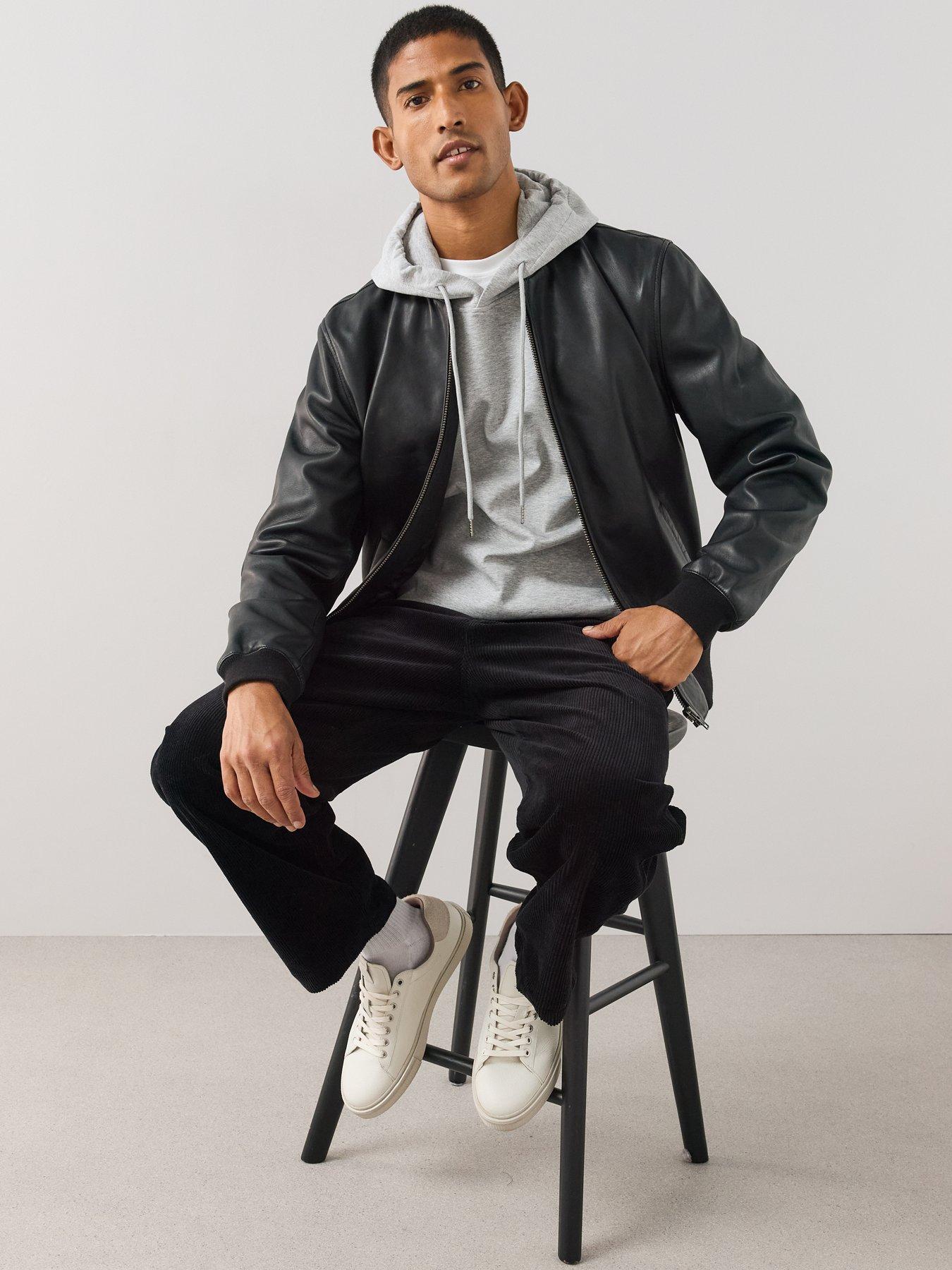 Image 3 of 6 of The Very Collection Cord Trousers - Black