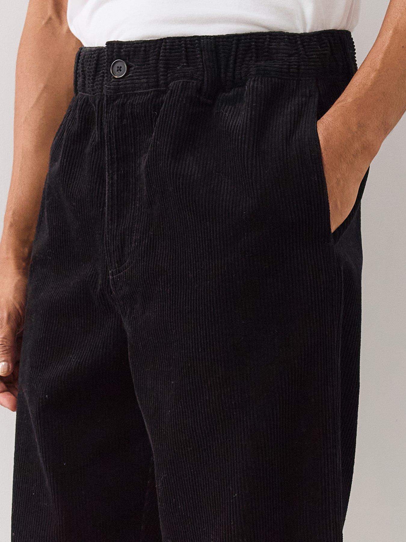 Image 5 of 6 of The Very Collection Cord Trousers - Black