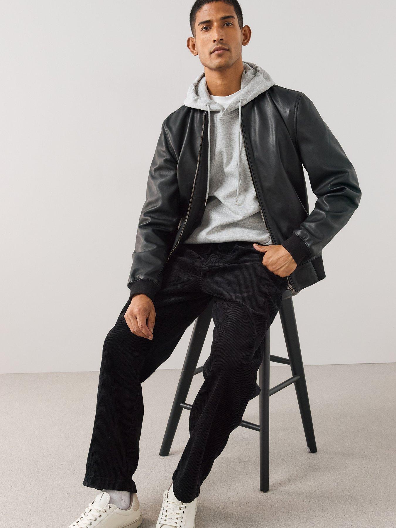 Image 6 of 6 of The Very Collection Cord Trousers - Black