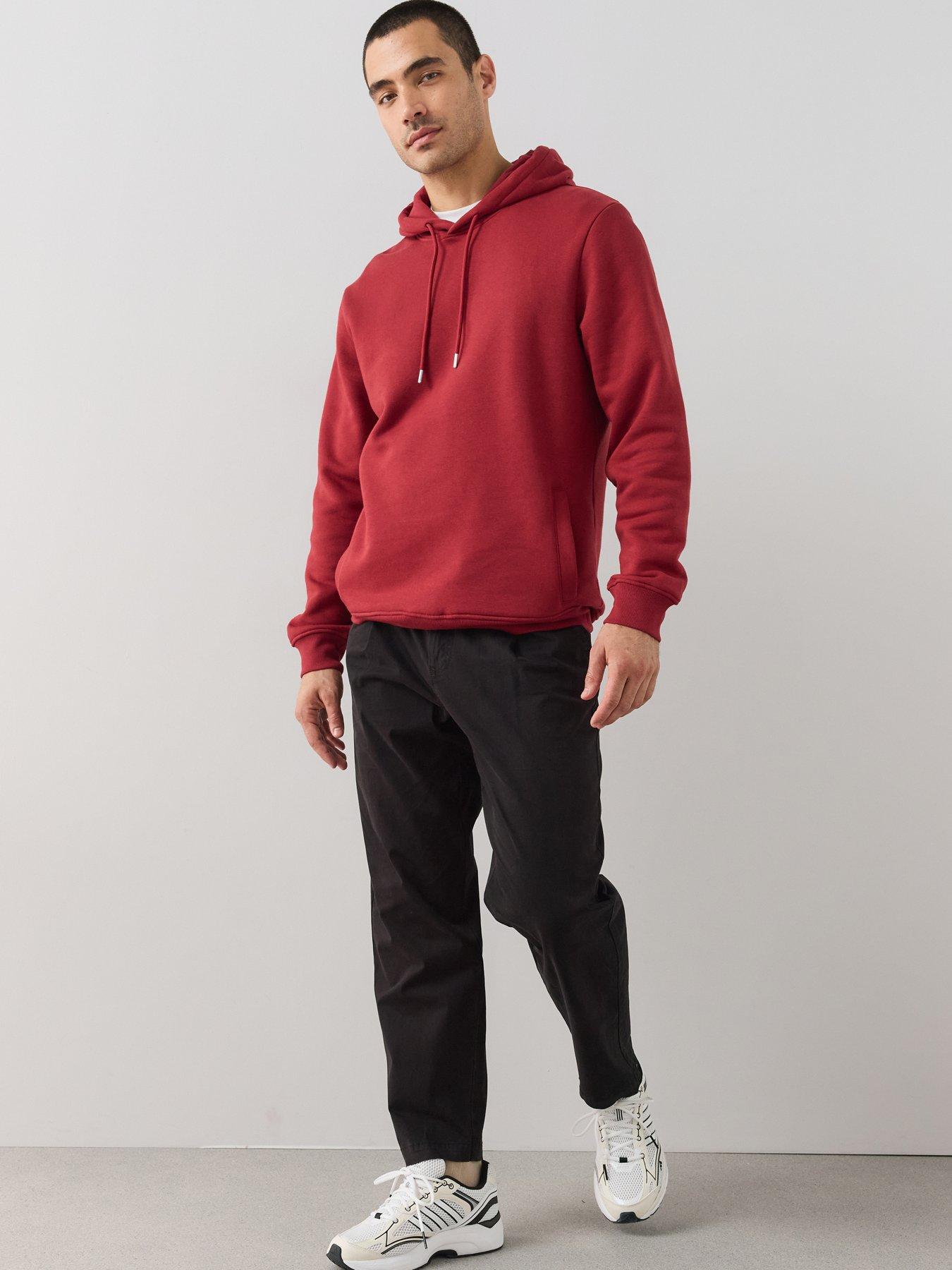 Image 1 of 7 of The Very Collection Cotton Rich Elasticated Waist Tapered Trousers - Black
