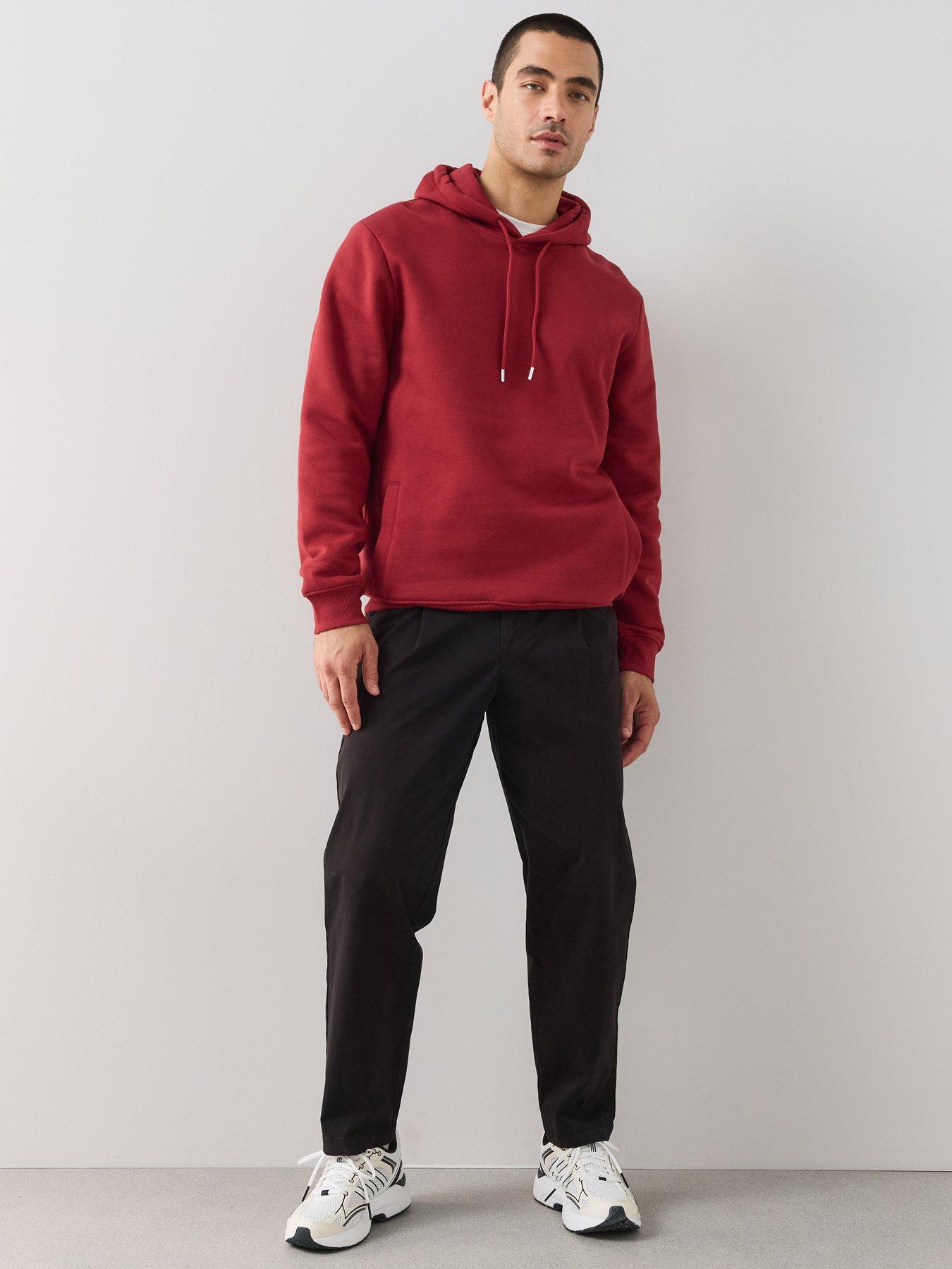 Image 3 of 7 of The Very Collection Cotton Rich Elasticated Waist Tapered Trousers - Black