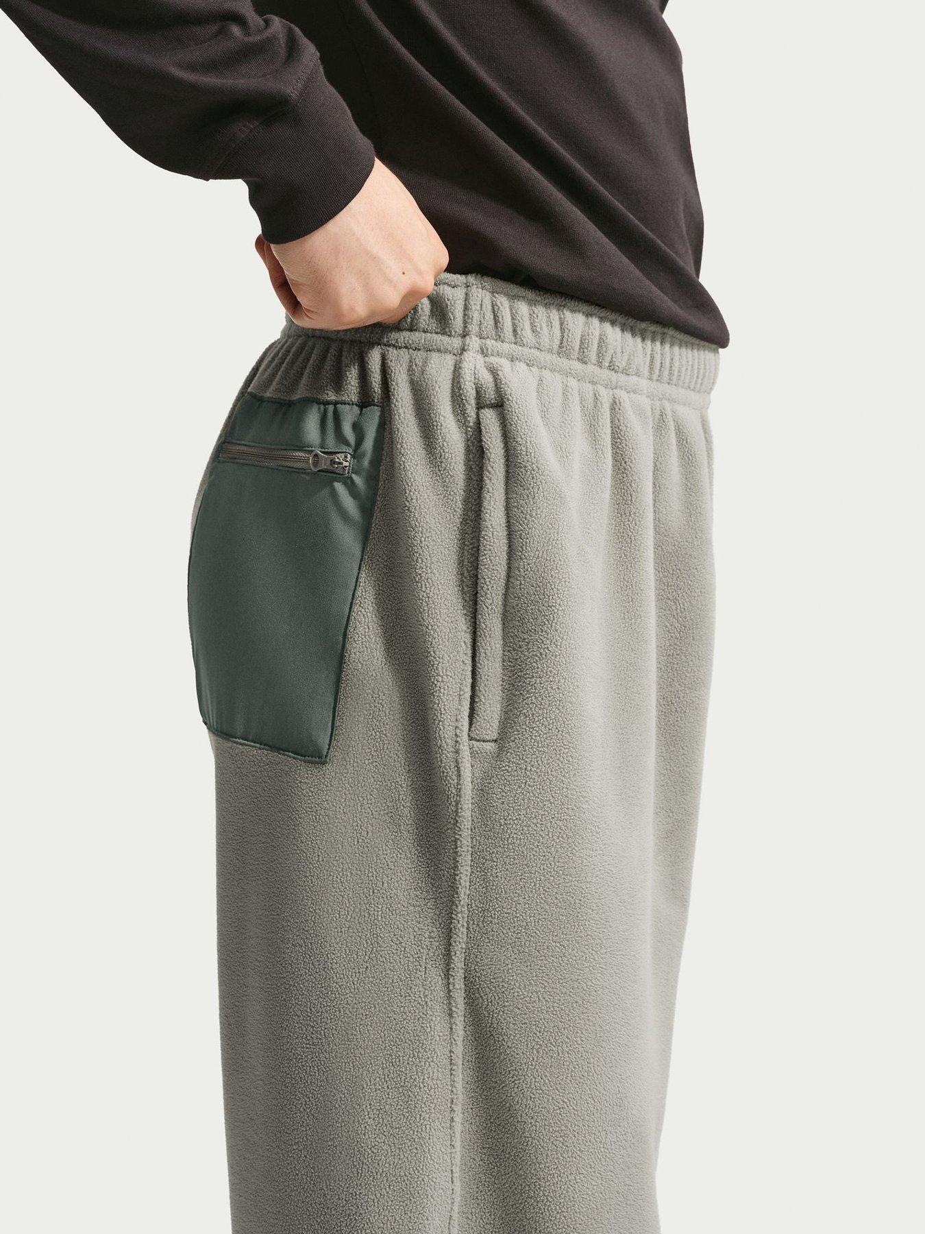 Image 4 of 6 of Nike Mens Therma Polar Fleece Full Zip Hoodie - Green