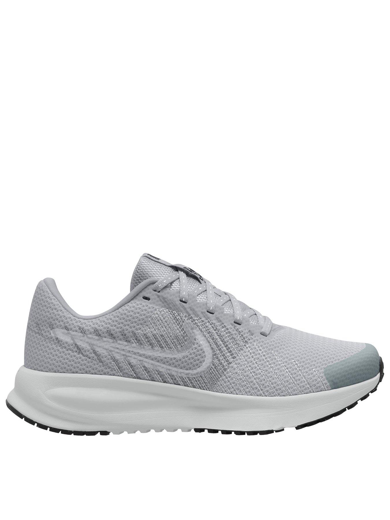 Image 1 of 4 of Nike Womens Run Defy Breathable Mesh Cushioned Trainers - Grey