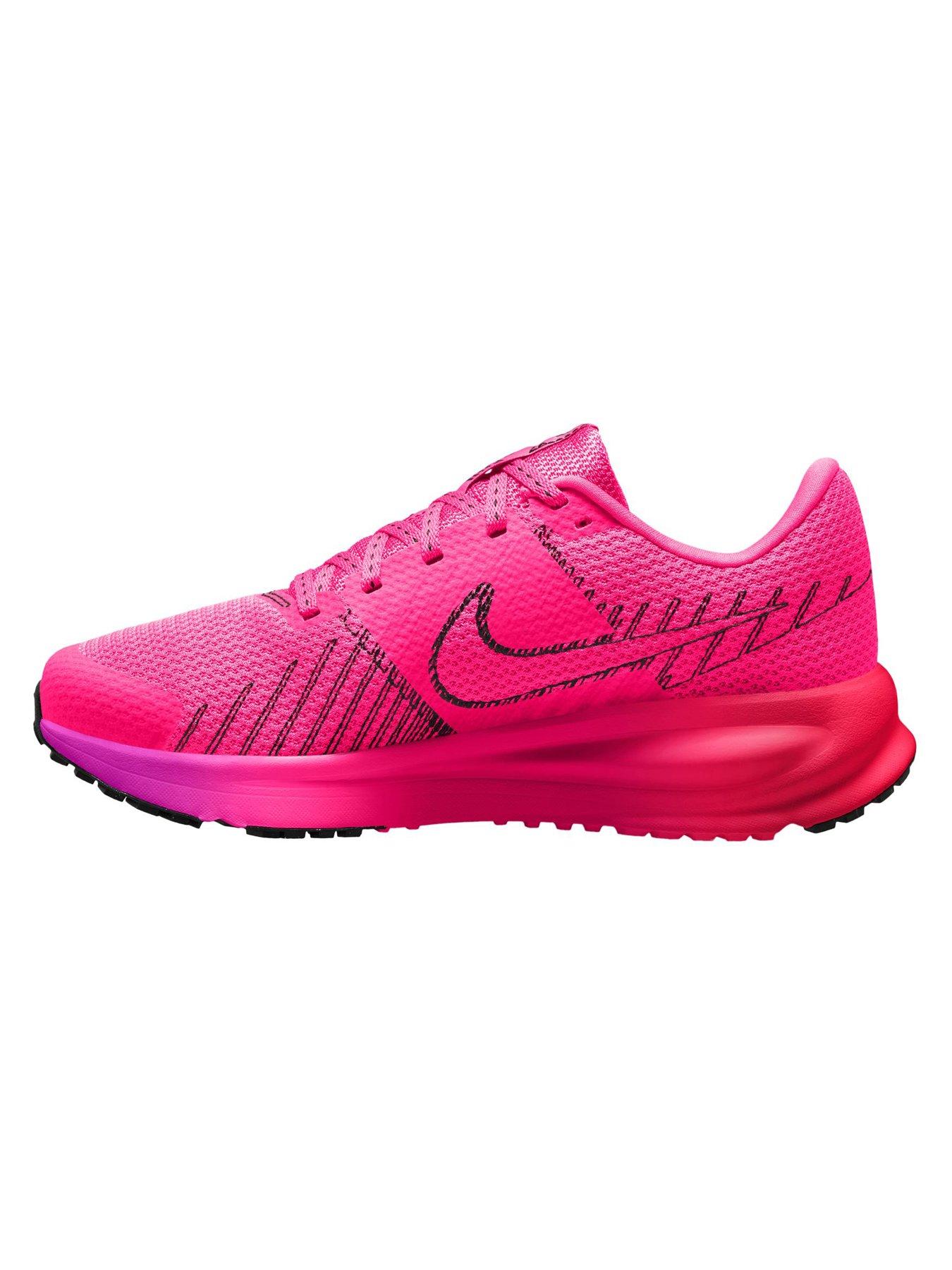 Image 4 of 4 of Nike Womens Defy Breathable Mesh Soft Foam Running Trainers - Hyper Pink