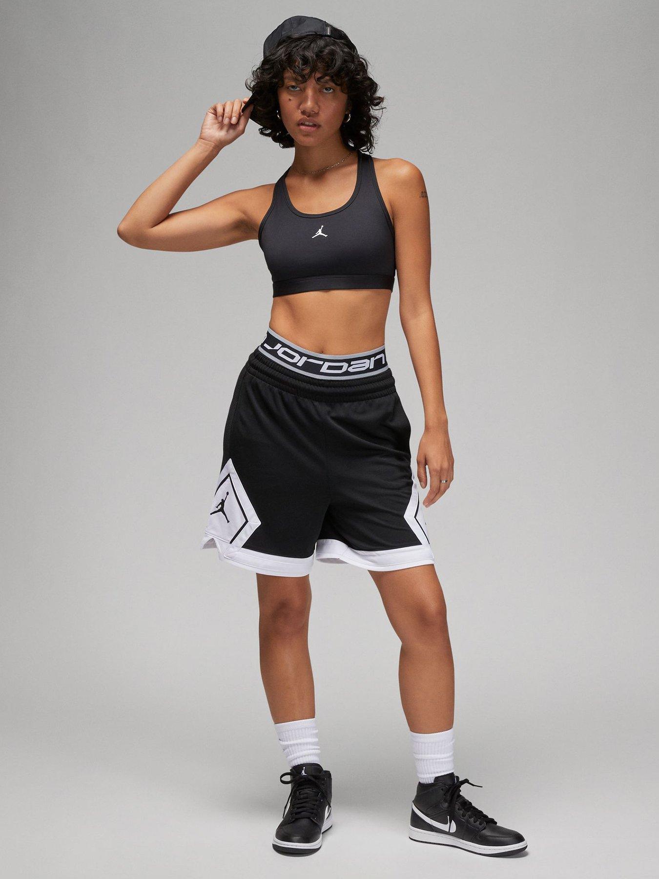 Image 3 of 5 of Jordan Nike Womens Jordan Sport Jumpman Sports Bra - Black