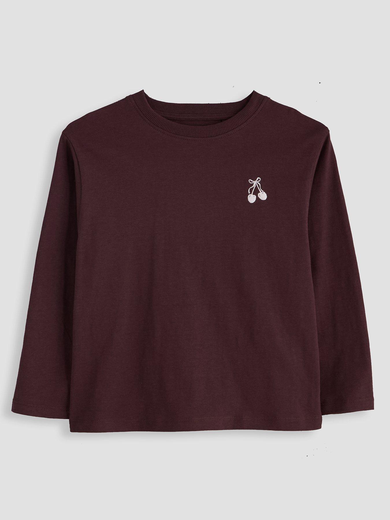 Image 3 of 5 of The Very Collection Girls 4 Pack Long Sleeve Tops - Multi