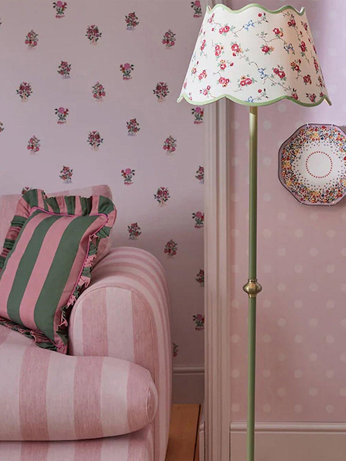 front image of cath-kidston-fabric-frill-floor-lamp