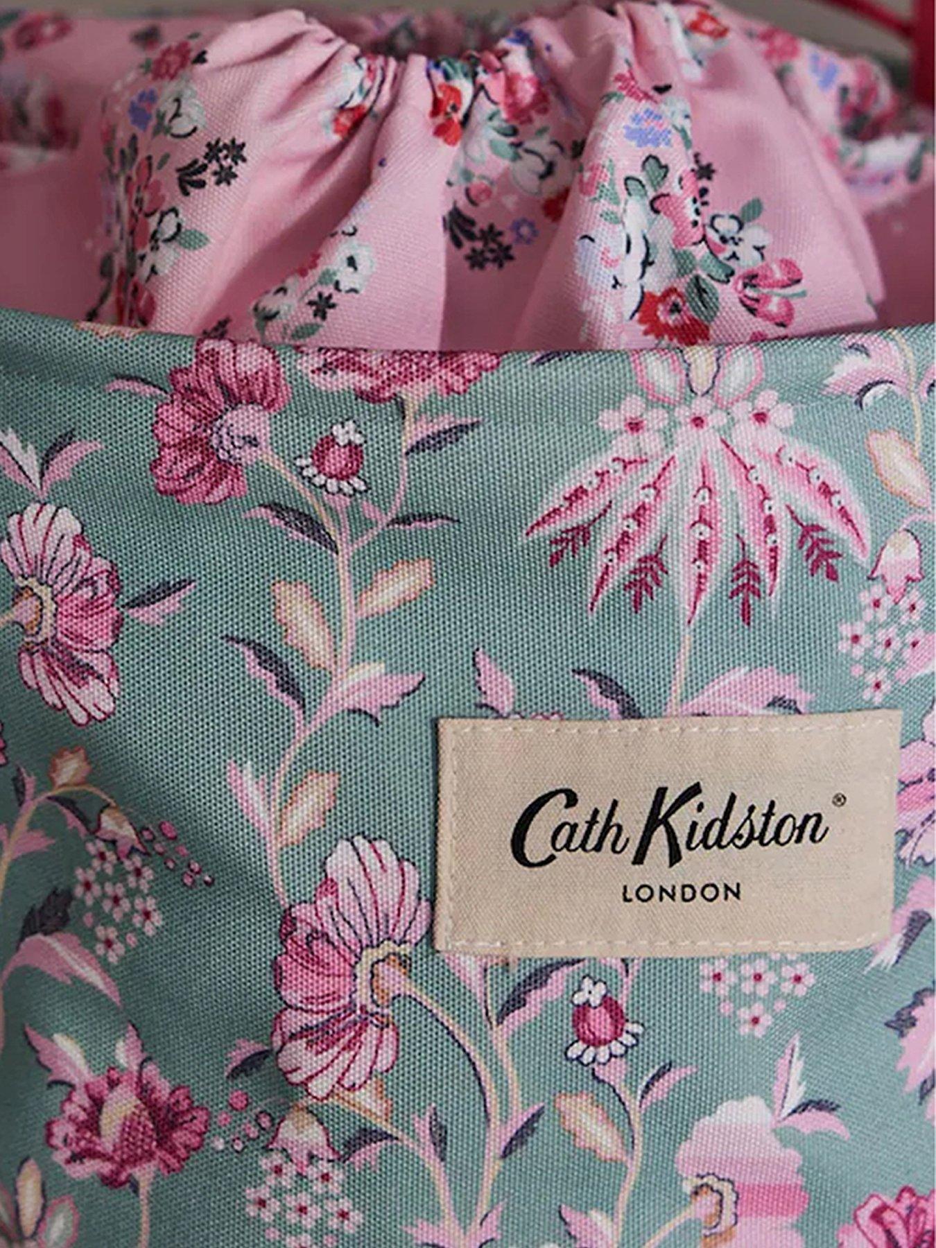 image of cath-kidston-floral-laundry-bag-with-handles