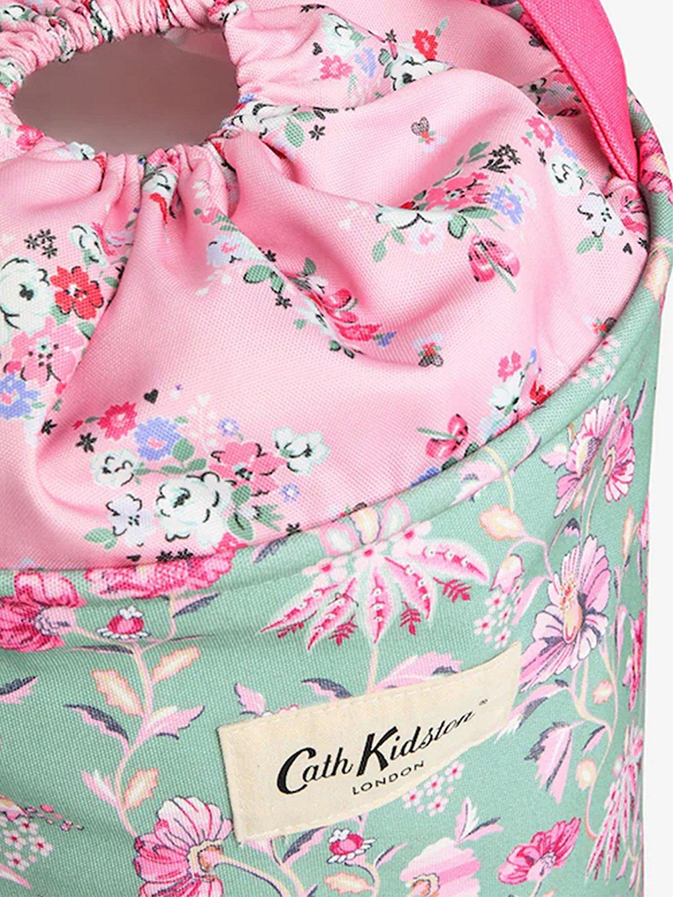  image of cath-kidston-floral-laundry-bag-with-handles
