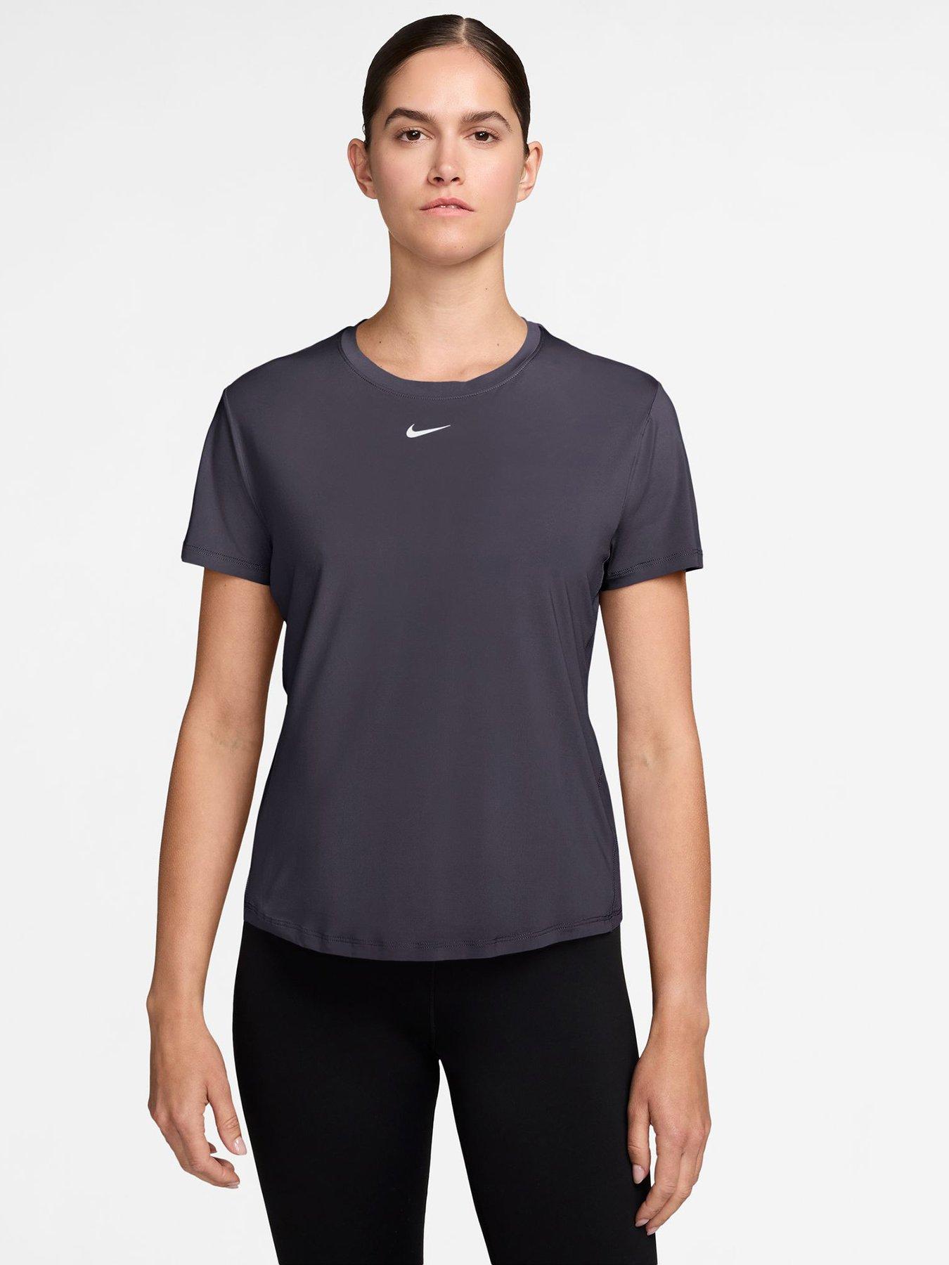 Image 1 of 3 of Nike Womens Dri-FIT Training One T-Shirt - Black