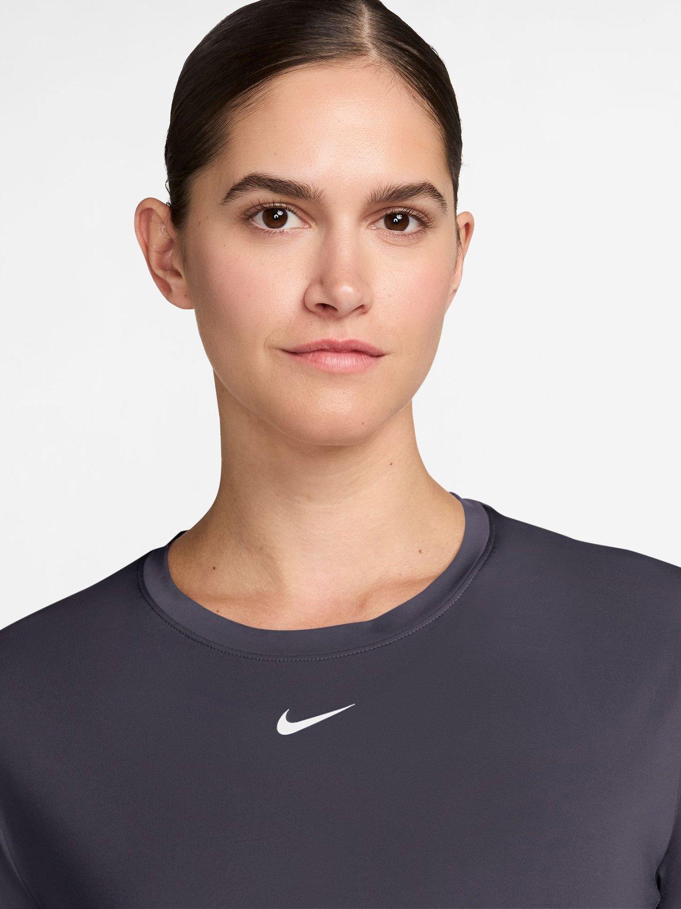 Image 3 of 3 of Nike Womens Dri-FIT Training One T-Shirt - Black