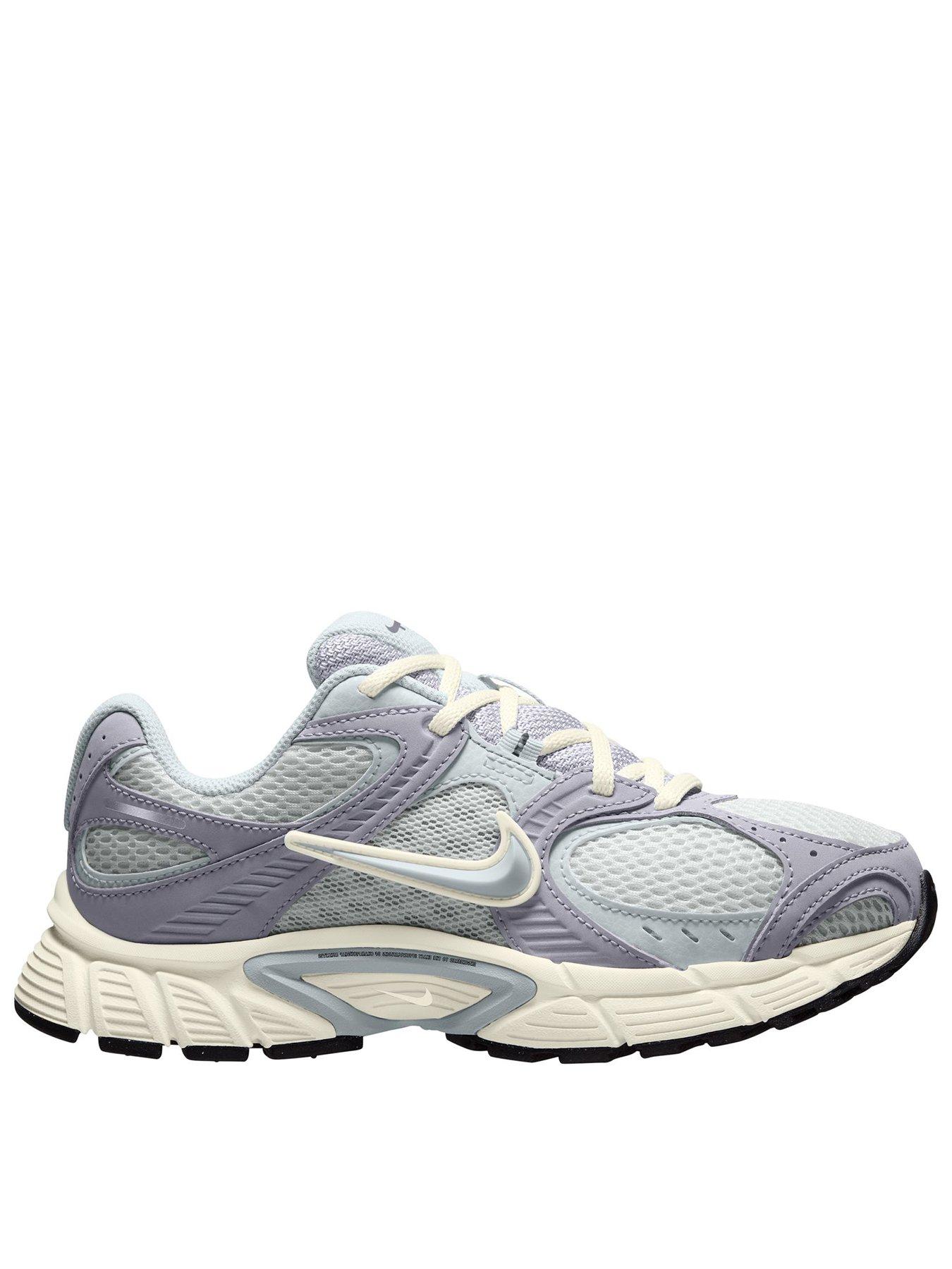 Image 1 of 4 of Nike Womens V5 Rnr Lace-Up Low-Top Trainers - Silver