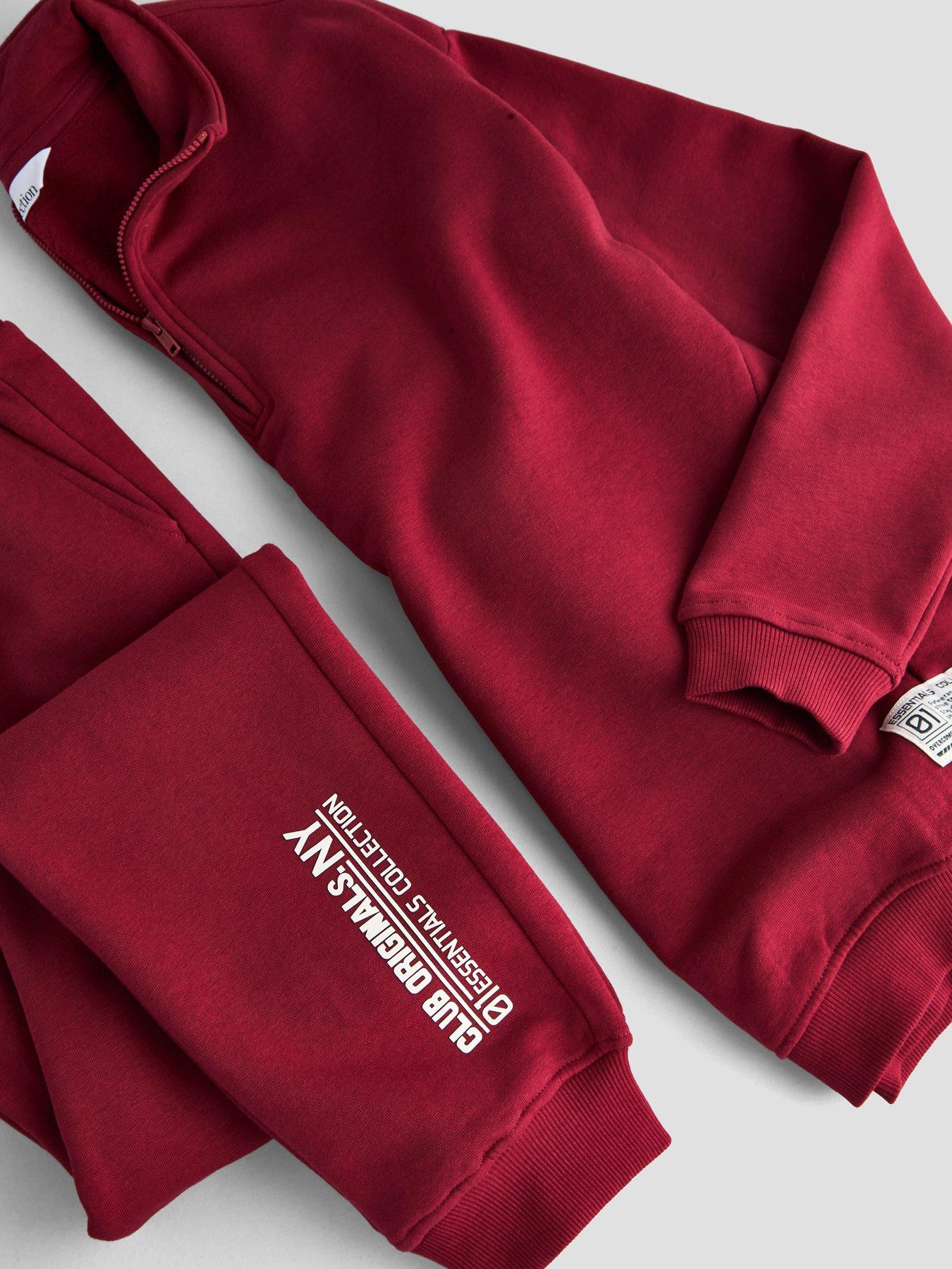 Image 5 of 5 of The Very Collection Boys Funnel Neck Sweat And Joggers Set (3-16 years)