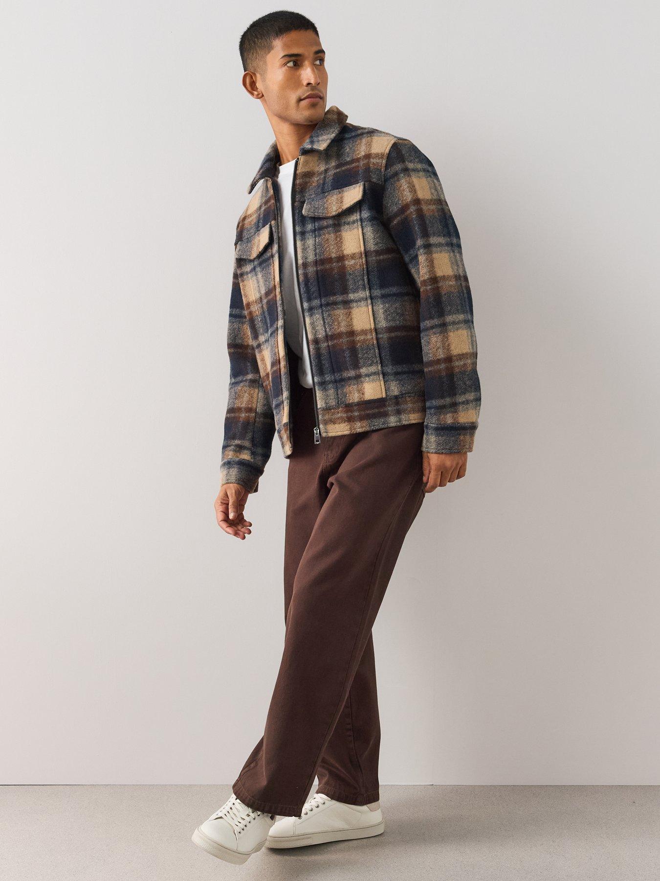 Image 3 of 6 of The Very Collection Premium Straight Fit Jeans With Stretch - Chocolate Brown