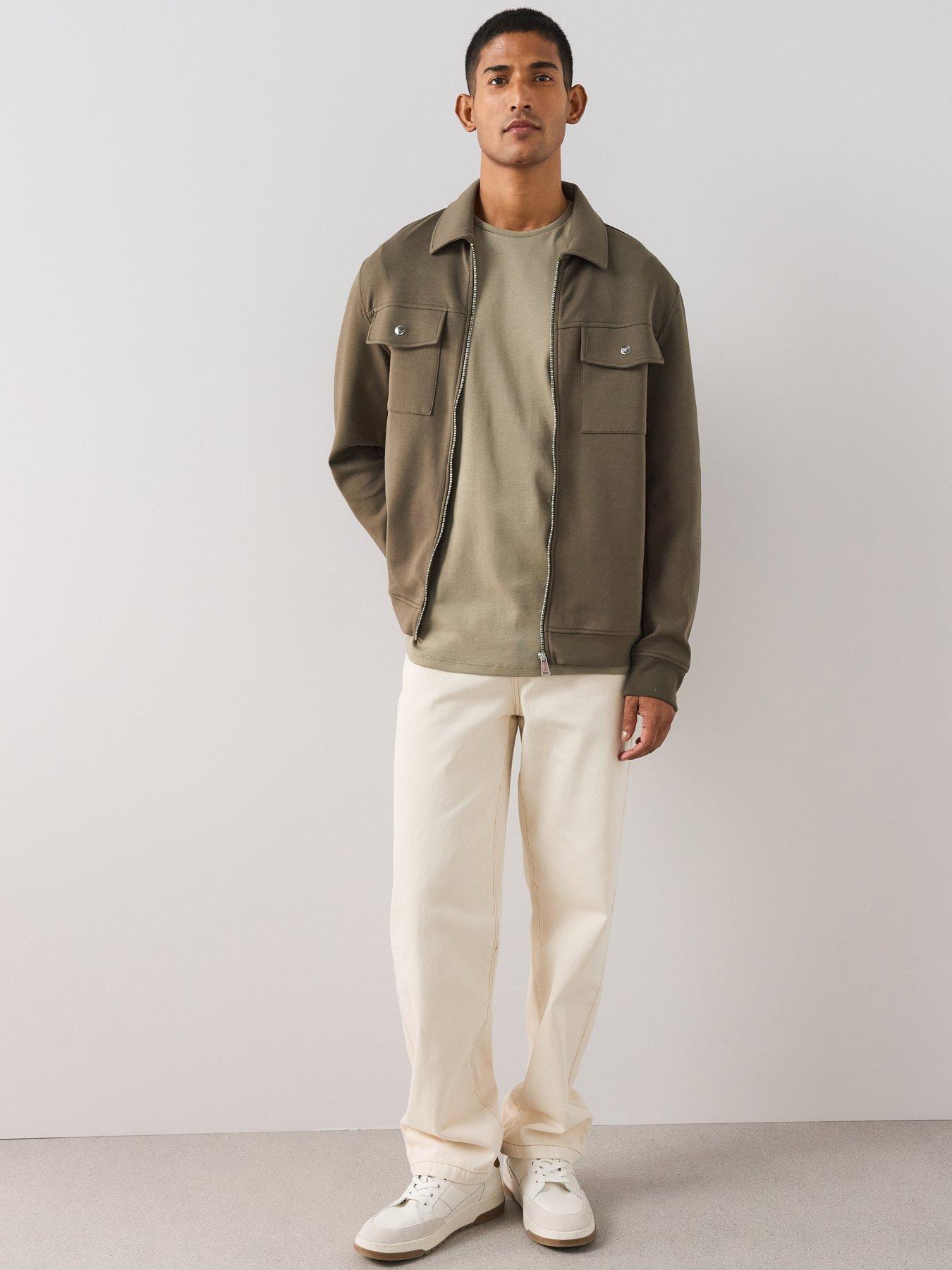 The Very Collection Premium Straight Fit Jeans With Stretch - Ecru