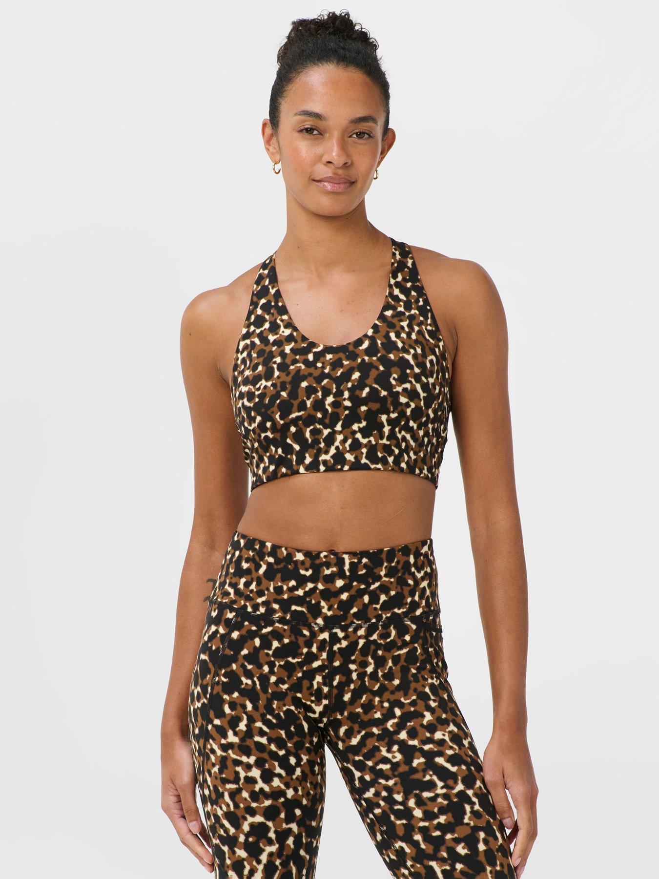 Sweaty Betty Womens Training Power Racer Bra - Brown