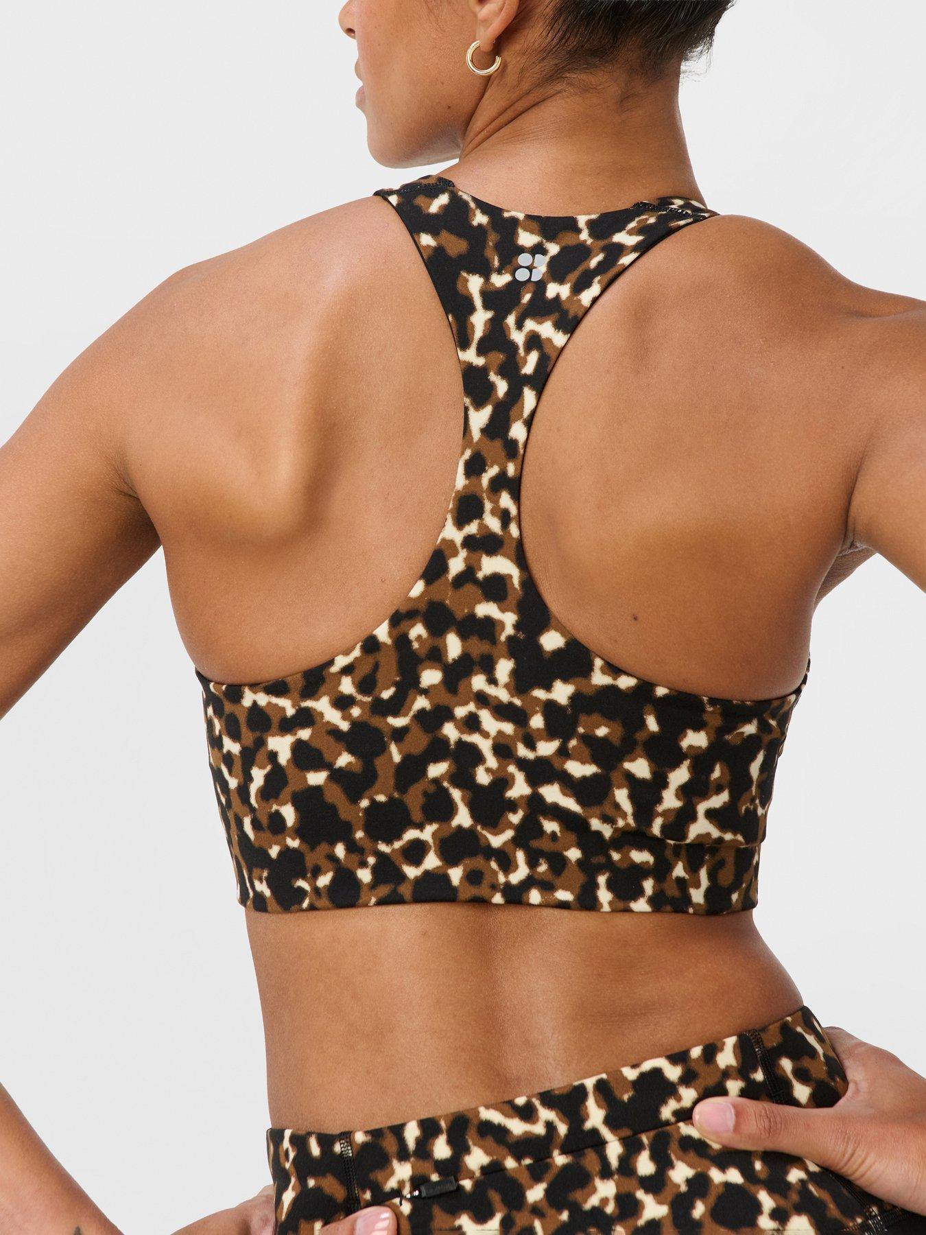 Image 5 of 5 of Sweaty Betty Womens Training Power Racer Bra - Brown