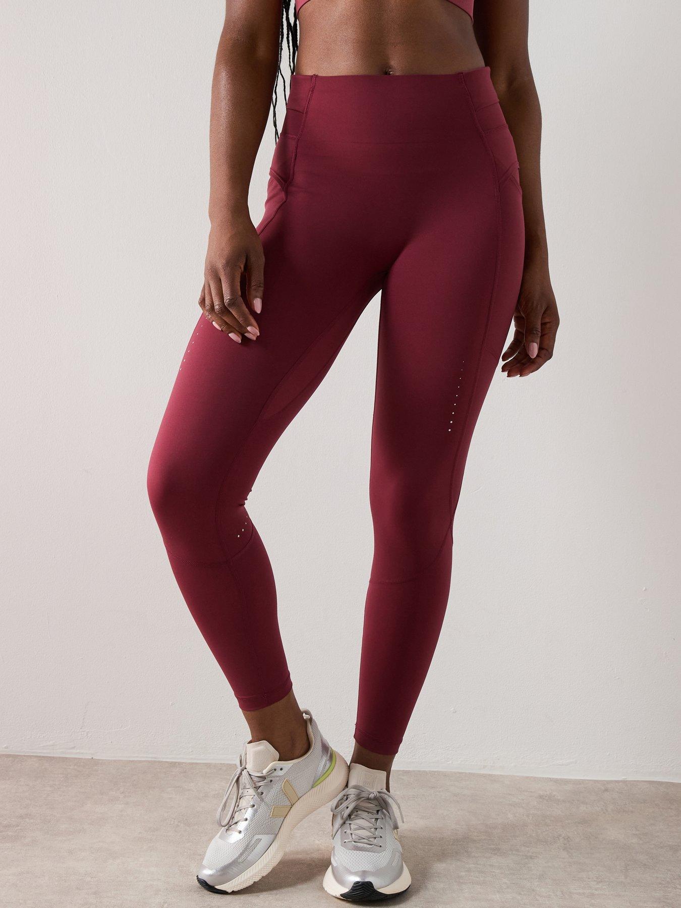 Sweaty Betty Womens Runners High 7/8 Leggings - Red
