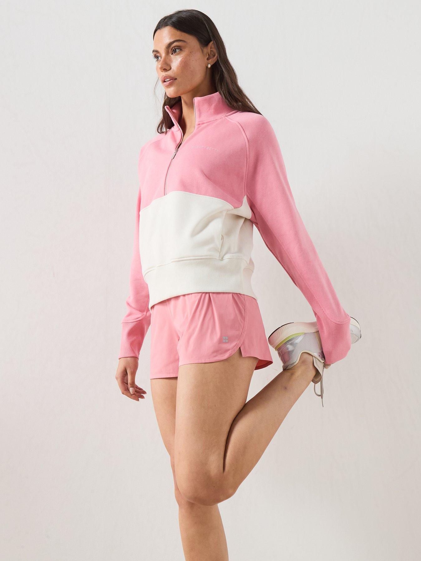 Image 5 of 6 of Sweaty Betty Womens Training Relay Replacer Short - Pink