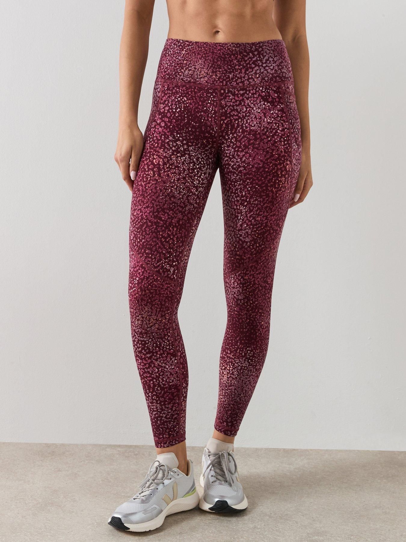 Sweaty Betty Womens Training Power 7/8 Workout Leggings - Red