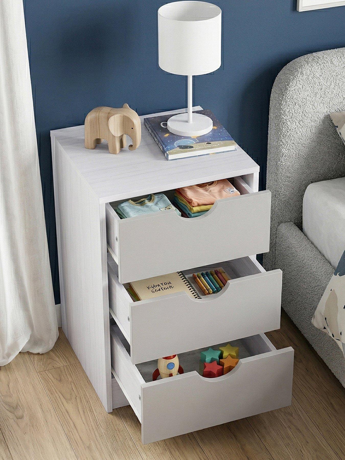 Image 2 of 7 of The Very Collection Mico 3 Drawer Bedside&nbsp; - FSC&reg; Certified