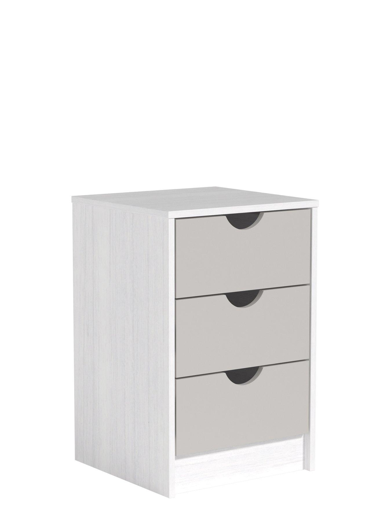 Image 5 of 7 of The Very Collection Mico 3 Drawer Bedside&nbsp; - FSC&reg; Certified