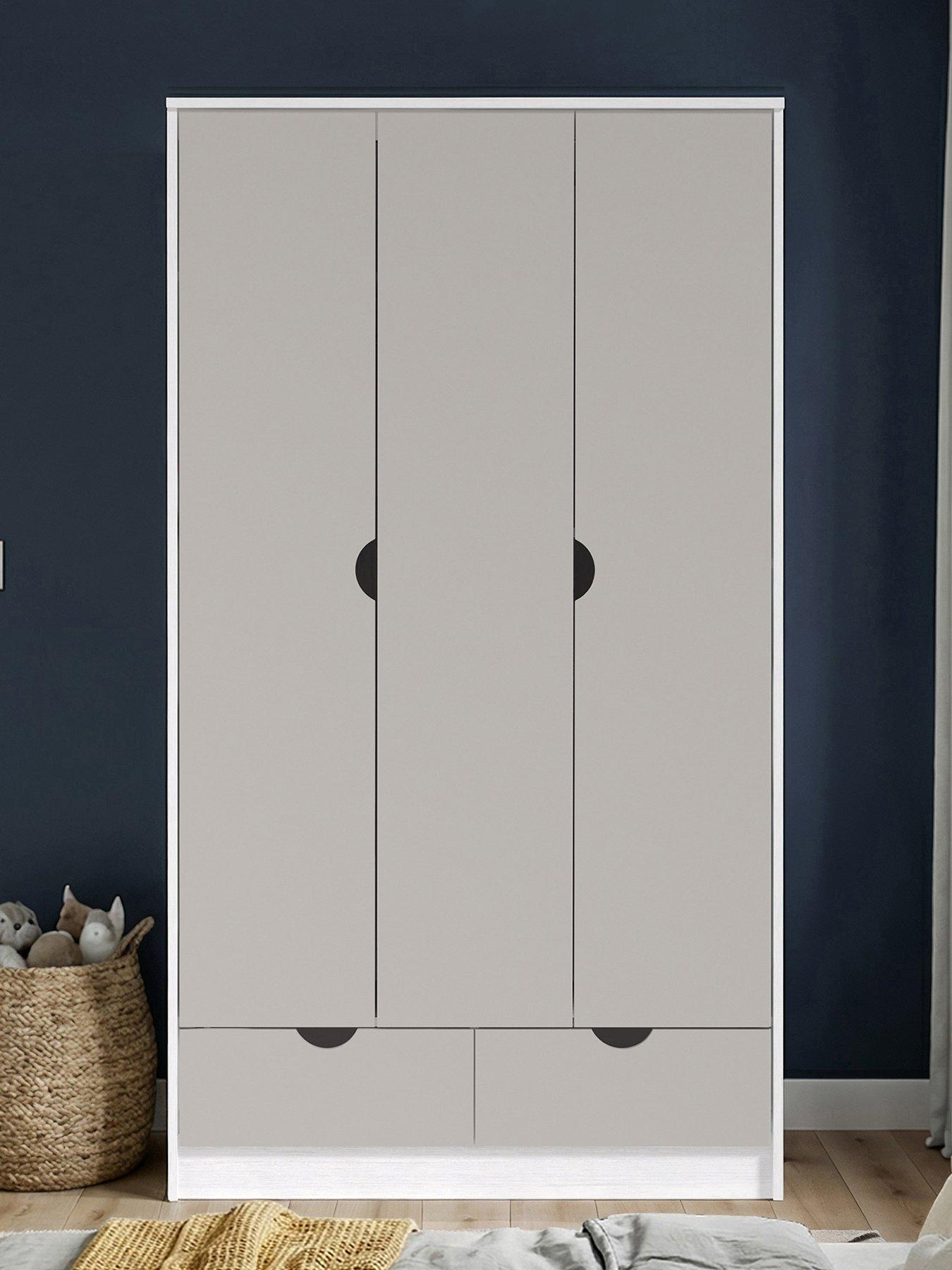 Image 2 of 7 of The Very Collection Mico 3 Door 2 Drawer Wardrobe - FSC&reg; Certified