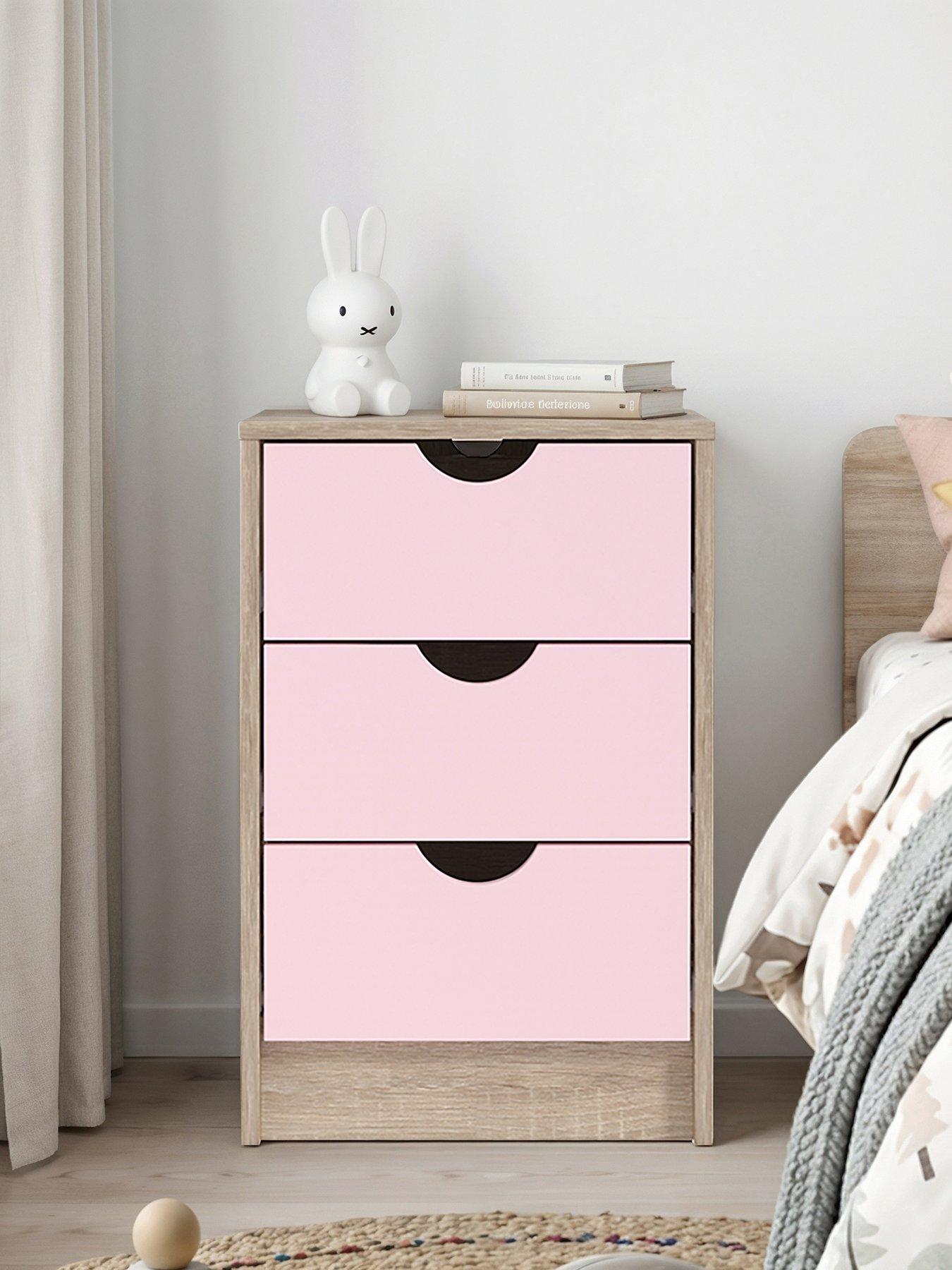 Image 3 of 7 of The Very Collection Mico 3 Drawer Bedside - FSC&reg; Certified