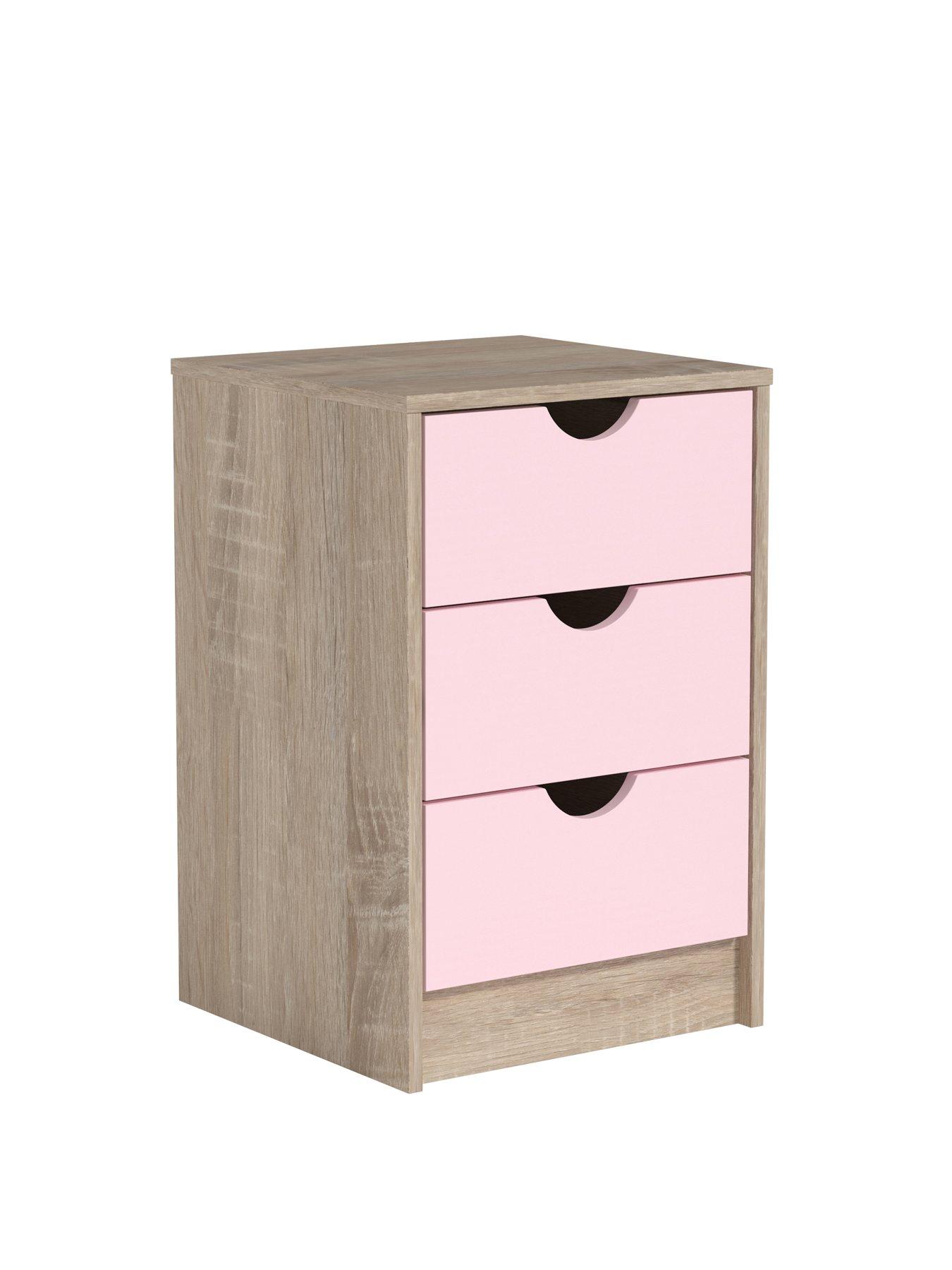 Image 4 of 7 of The Very Collection Mico 3 Drawer Bedside - FSC&reg; Certified