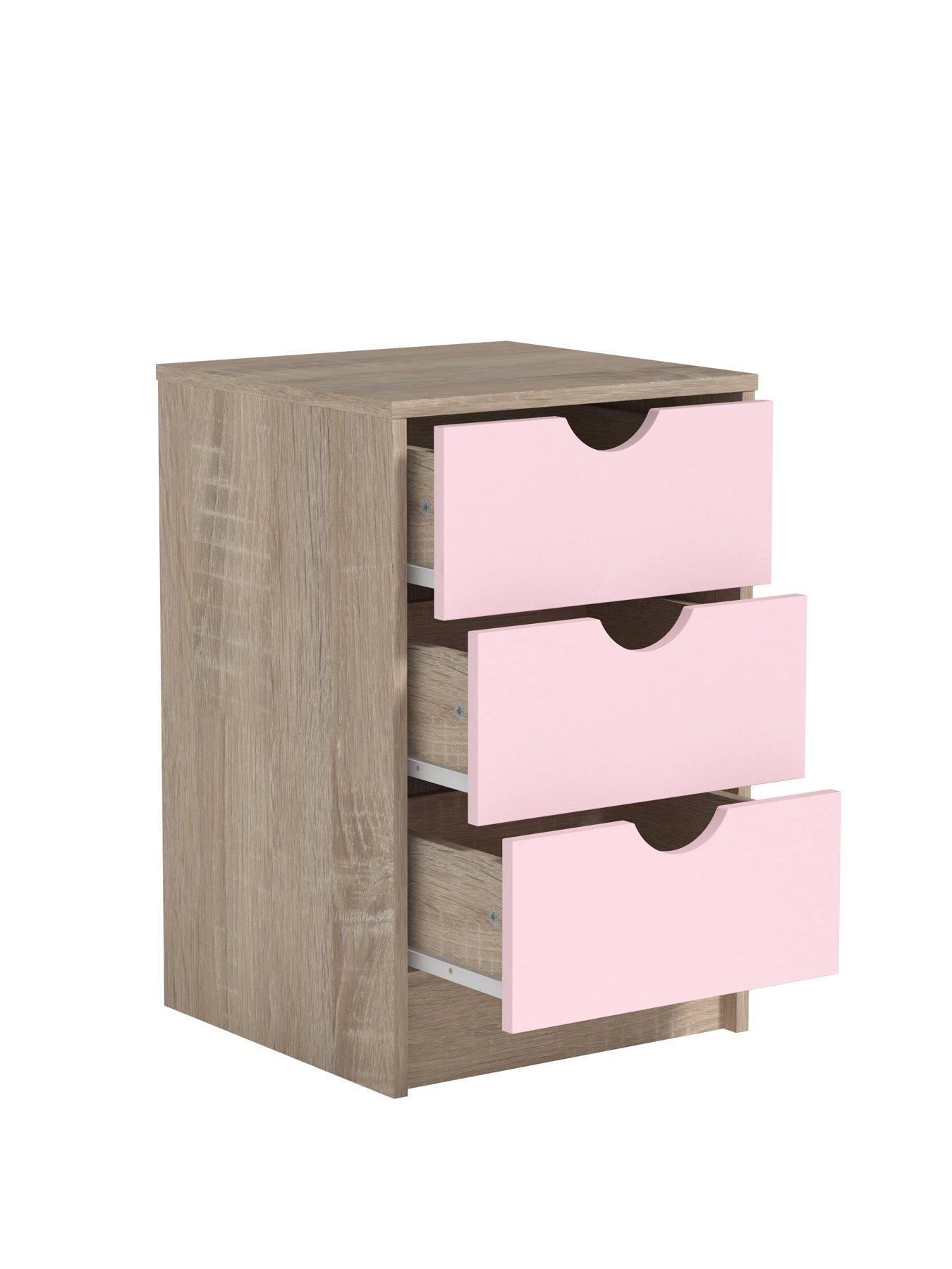 Image 5 of 7 of The Very Collection Mico 3 Drawer Bedside - FSC&reg; Certified