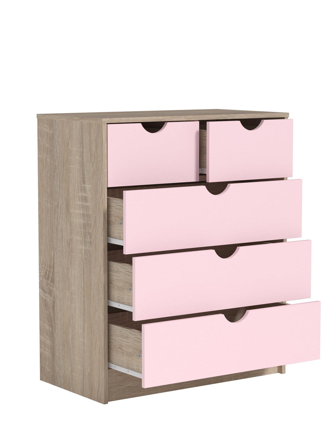 Image 4 of 7 of The Very Collection Mico 3+2 Drawer Chest - FSC&reg; Certified