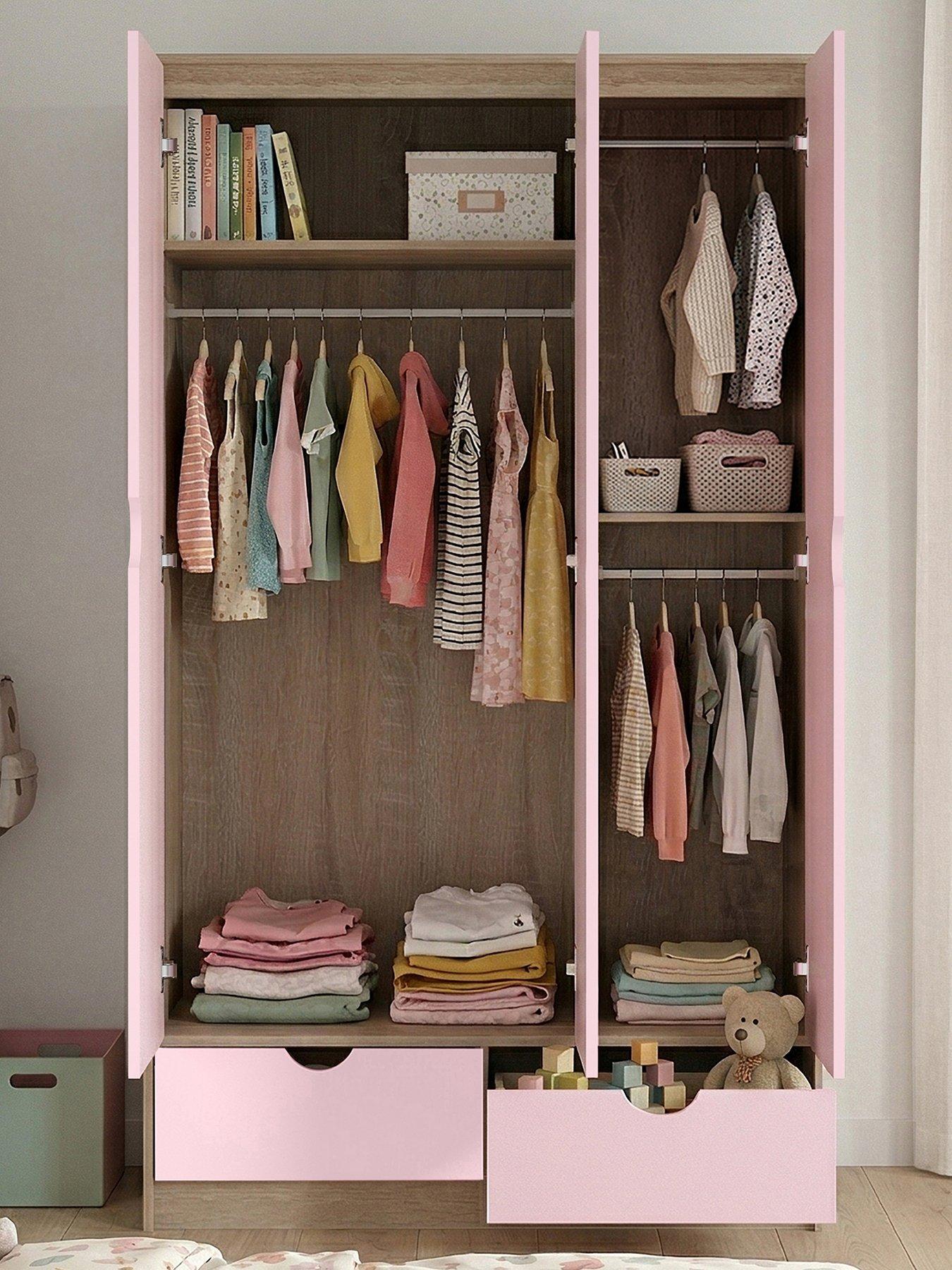Image 2 of 7 of The Very Collection Mico 3 Door 2 Drawer Wardrobe - FSC&reg; Certified