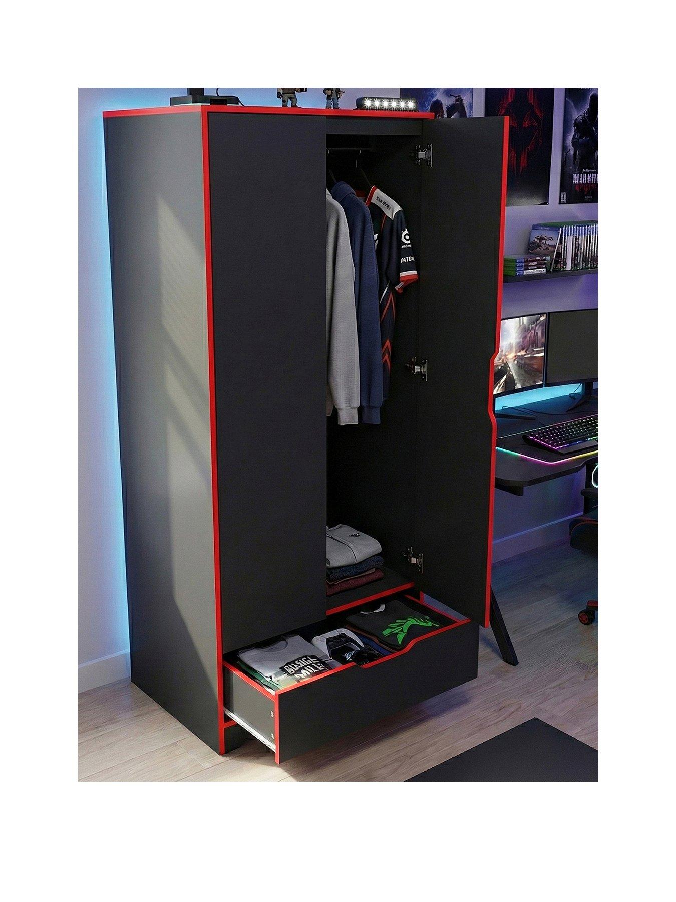 Image 2 of 7 of The Very Collection Vortex 2 Door 1 Drawer Wardrobe - FSC&reg; Certified