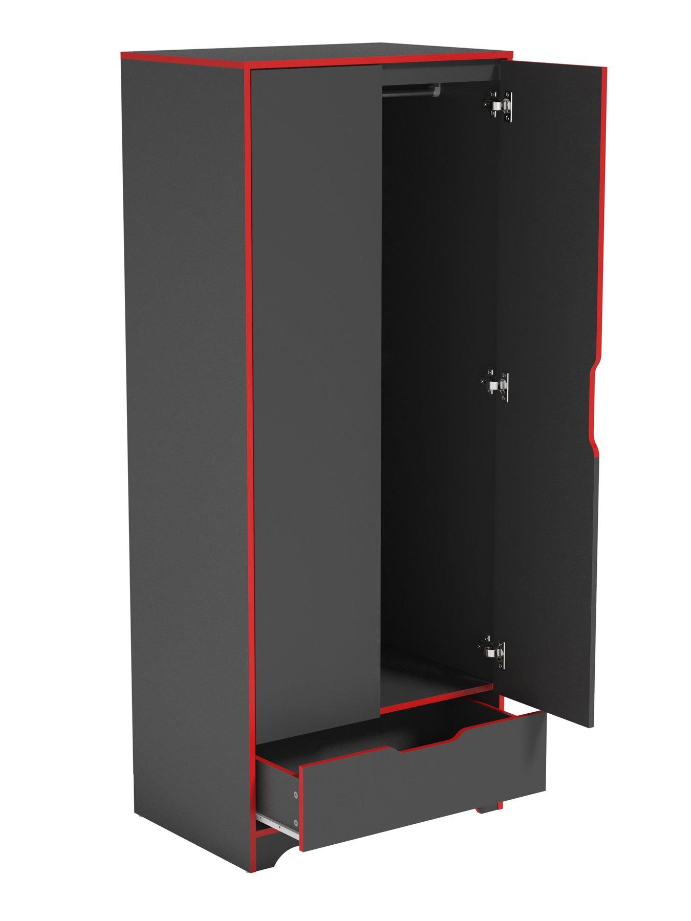 Image 5 of 7 of The Very Collection Vortex 2 Door 1 Drawer Wardrobe - FSC&reg; Certified