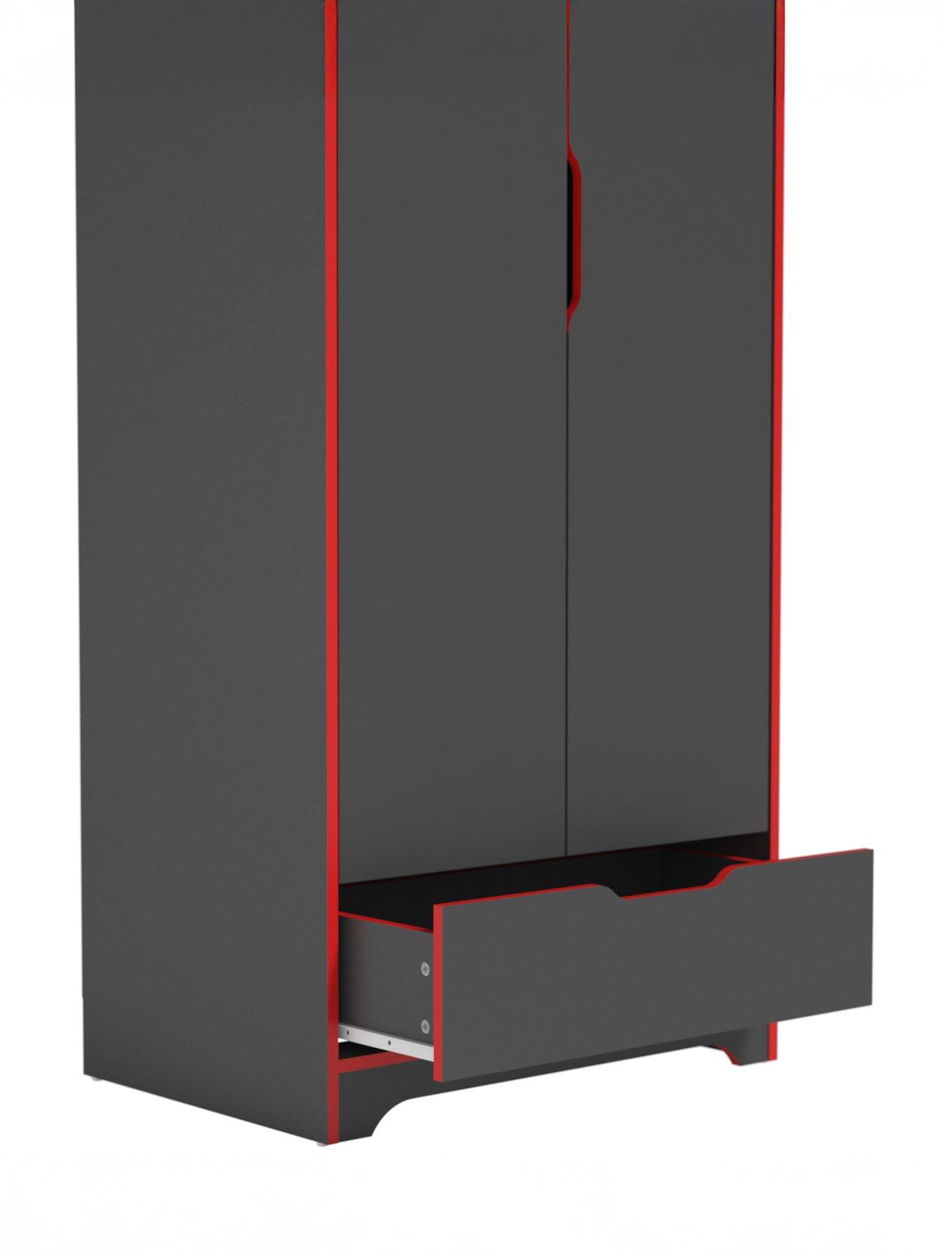 Image 6 of 7 of The Very Collection Vortex 2 Door 1 Drawer Wardrobe - FSC&reg; Certified