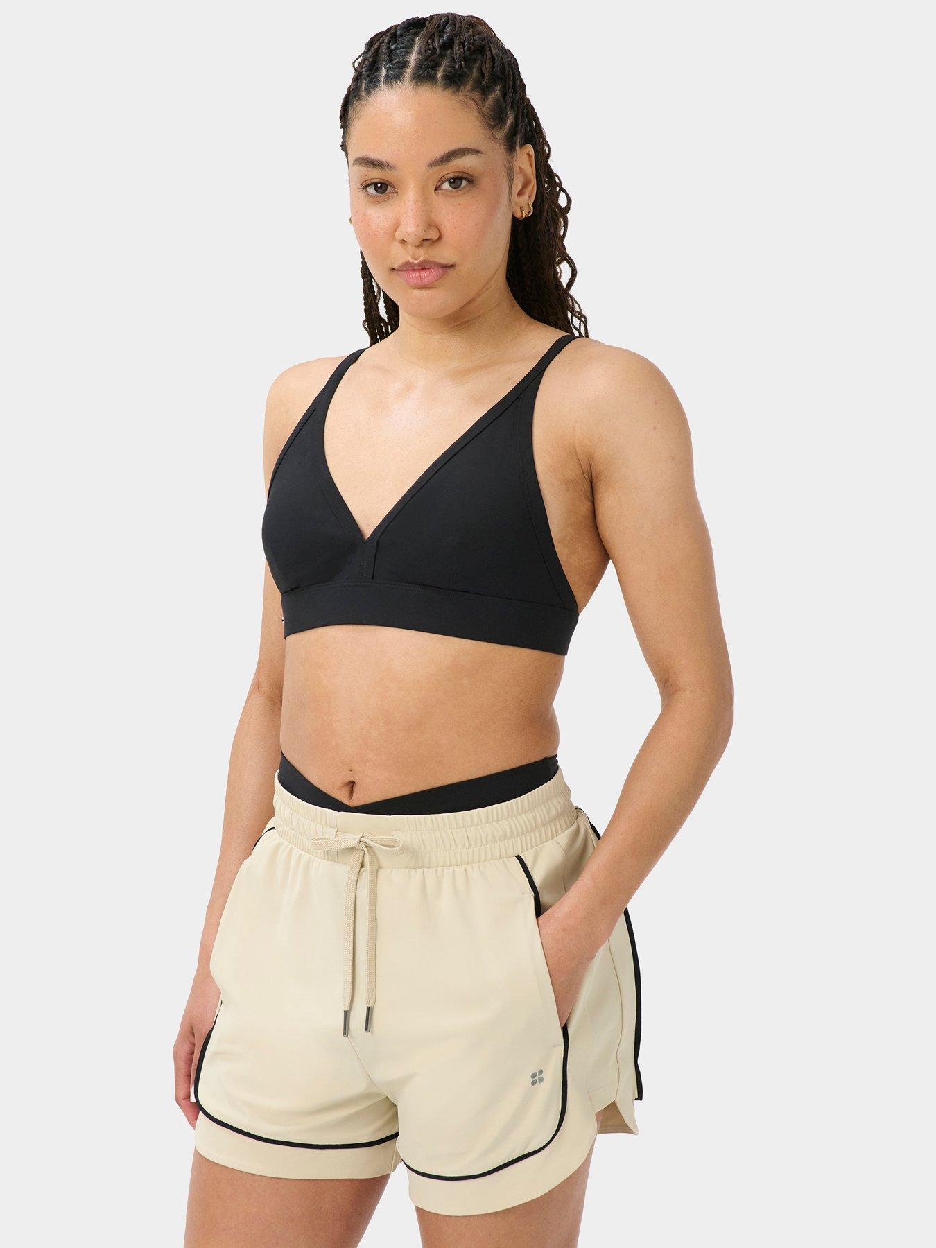 Image 3 of 4 of Sweaty Betty Womens Training Core Bikini Top - Black