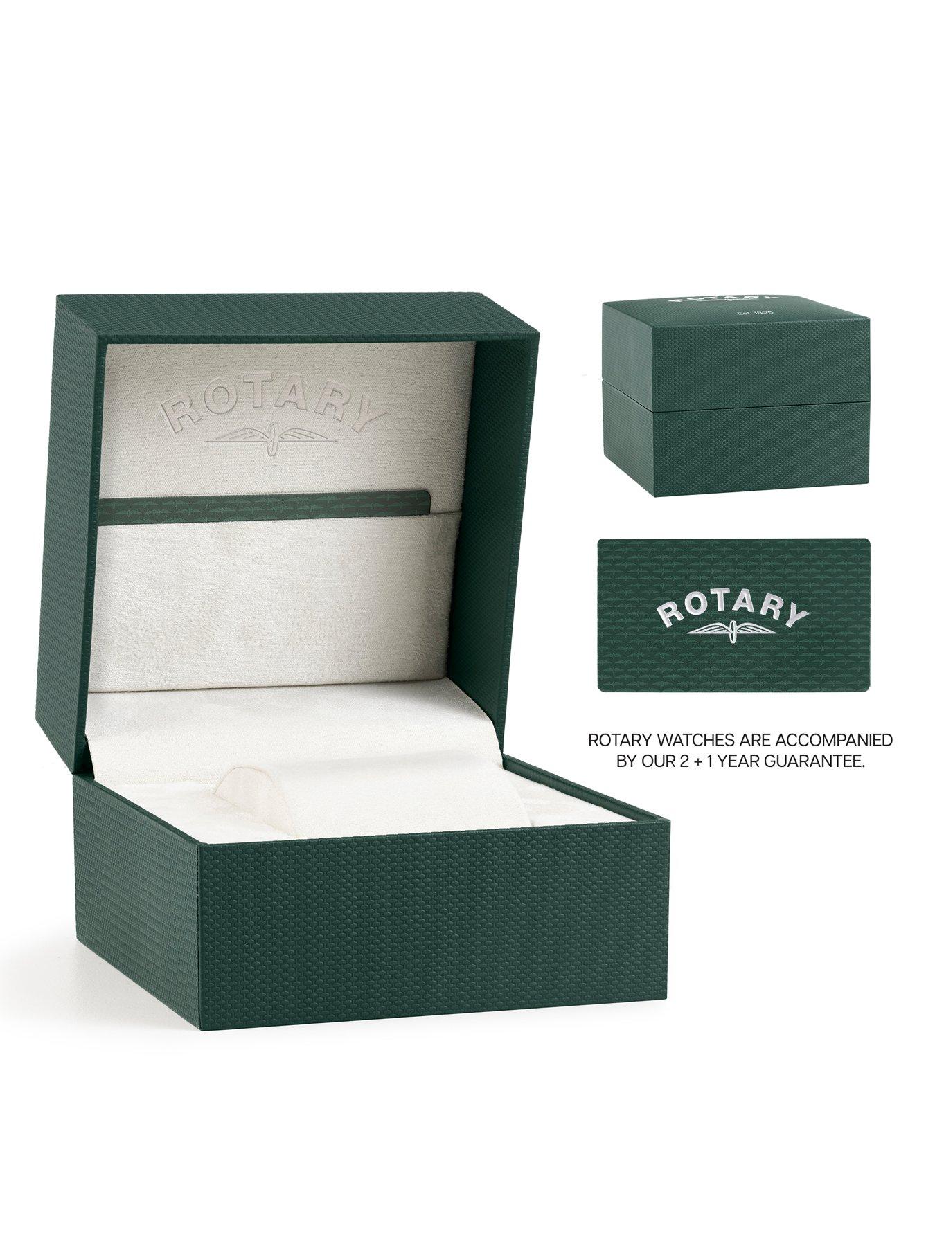 Image 5 of 6 of Rotary Men's GP Bracelet Cream Dial 50m