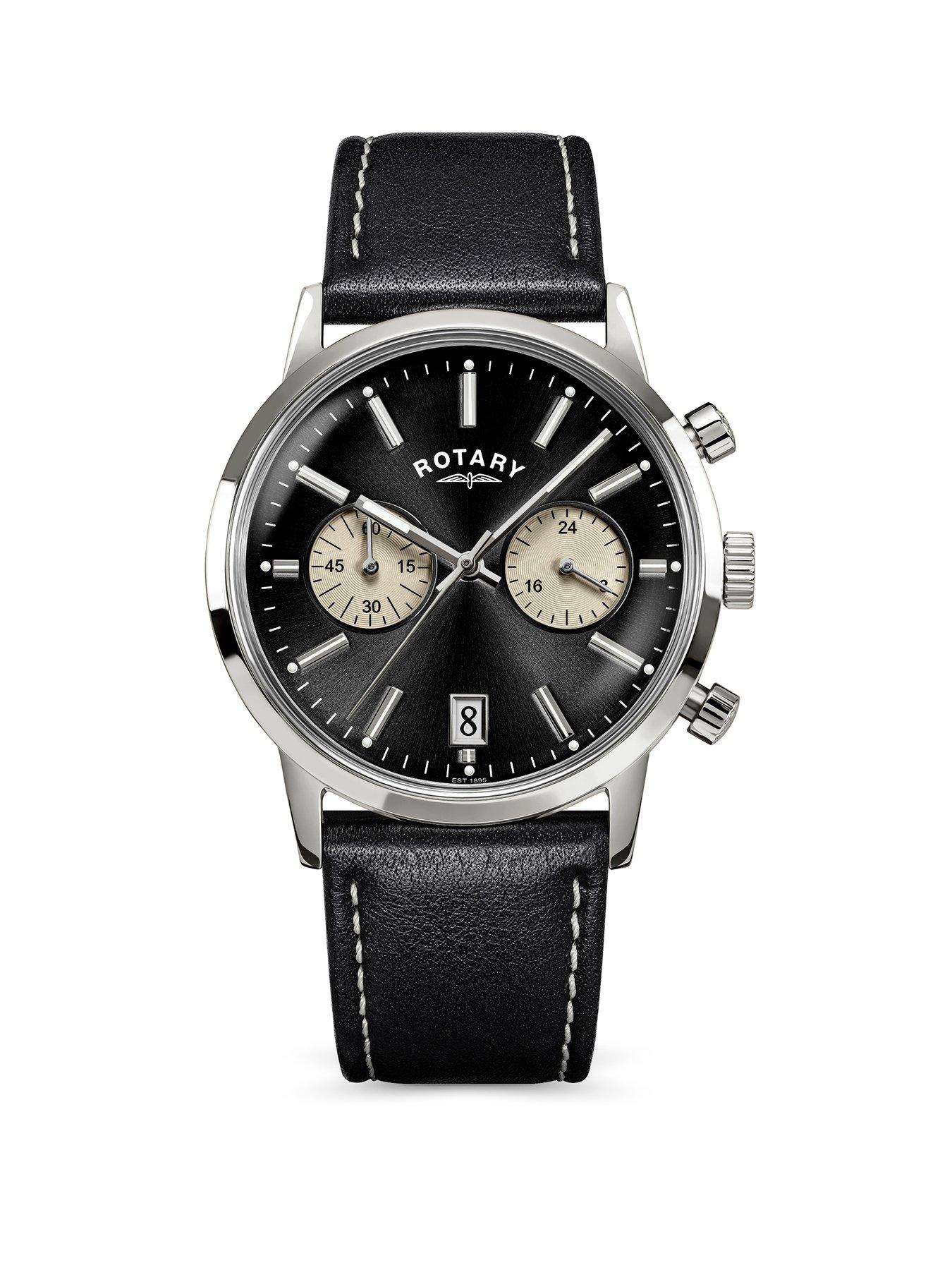 rotary-mens-ss-chronograph-black-strap-black-dial-50m