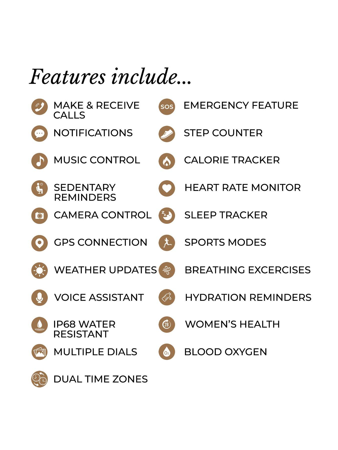  image of radley-series-56-pistachio-leather-silicone-strap-smart-watch