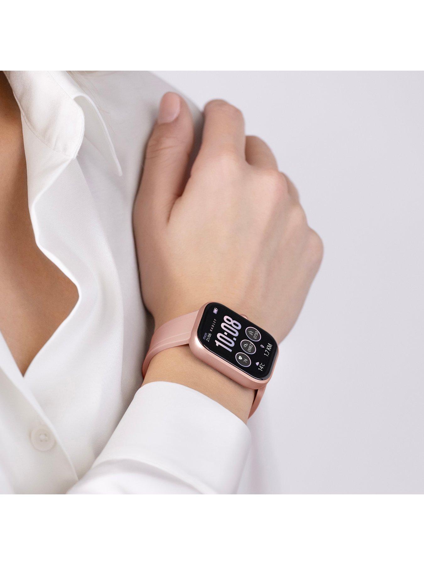 Image 2 of 6 of Radley Series 55 Carnation Silicone Strap Smart Watch
