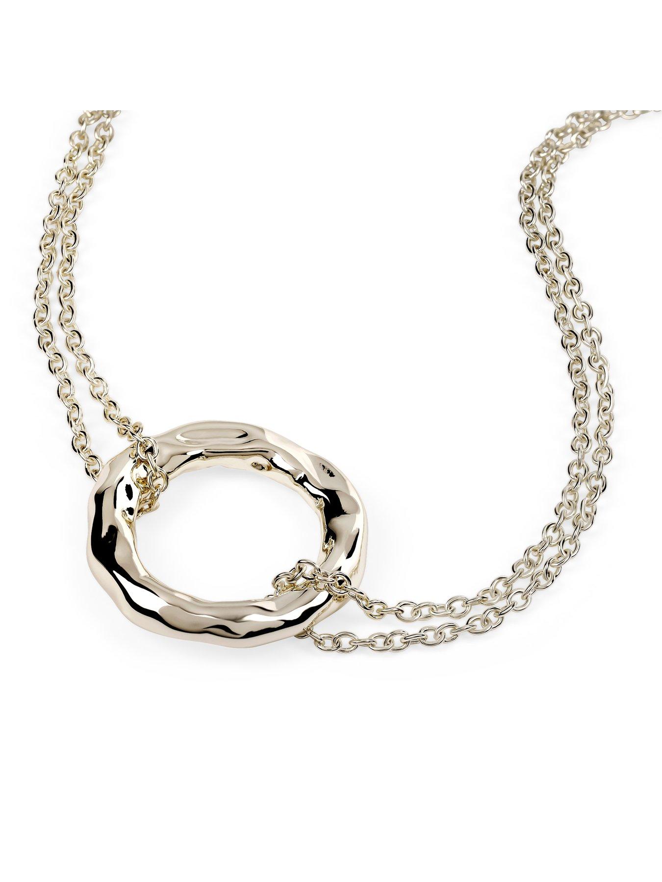Image 3 of 4 of Radley 18ct GP Hammer Hoop Bracelet