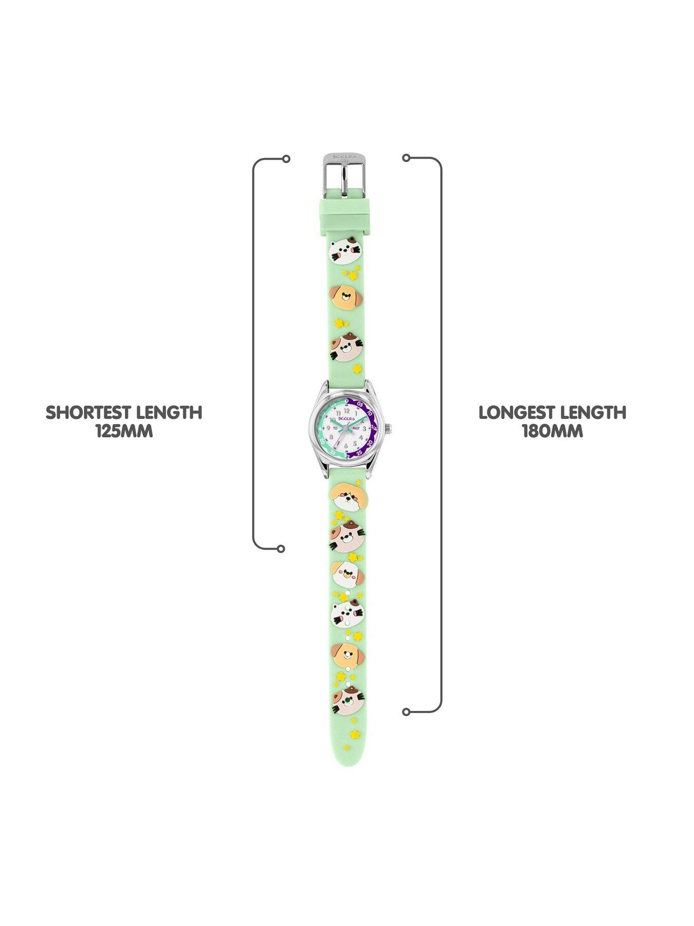 Image 4 of 5 of Tikkers 3D Animal Aqua Silicone Strap Watch
