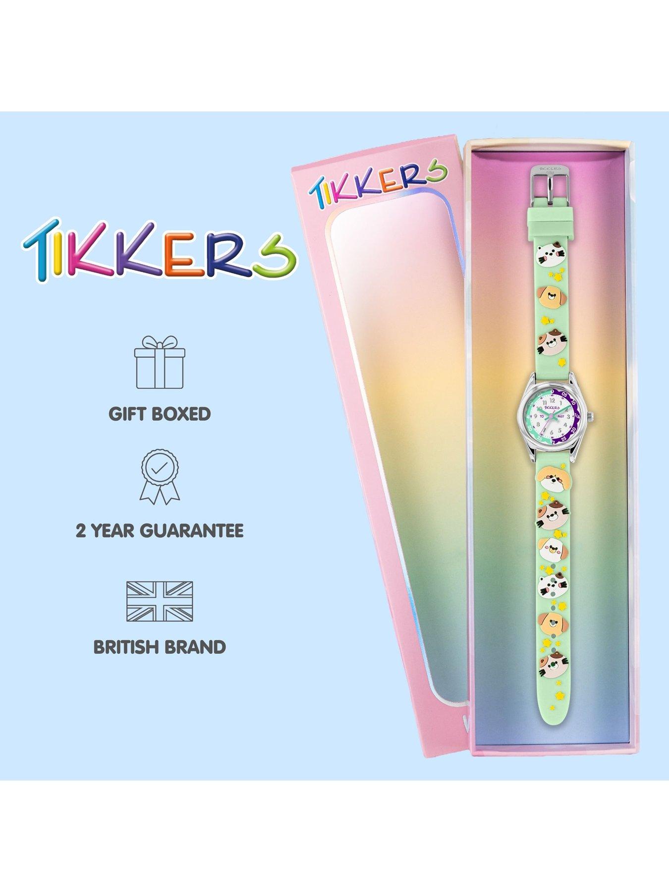 Image 5 of 5 of Tikkers 3D Animal Aqua Silicone Strap Watch