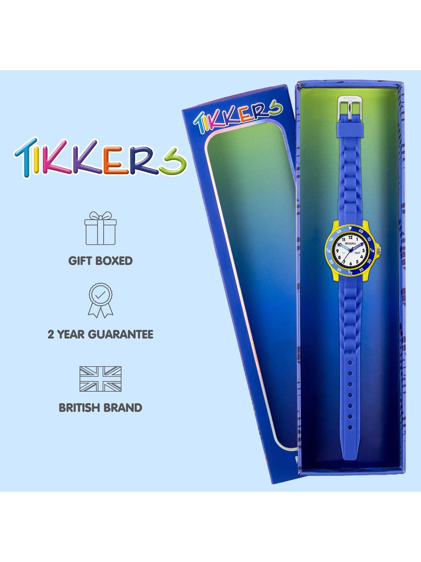 Image 5 of 5 of Tikkers Blue Silicone strap Timer Teacher Watch