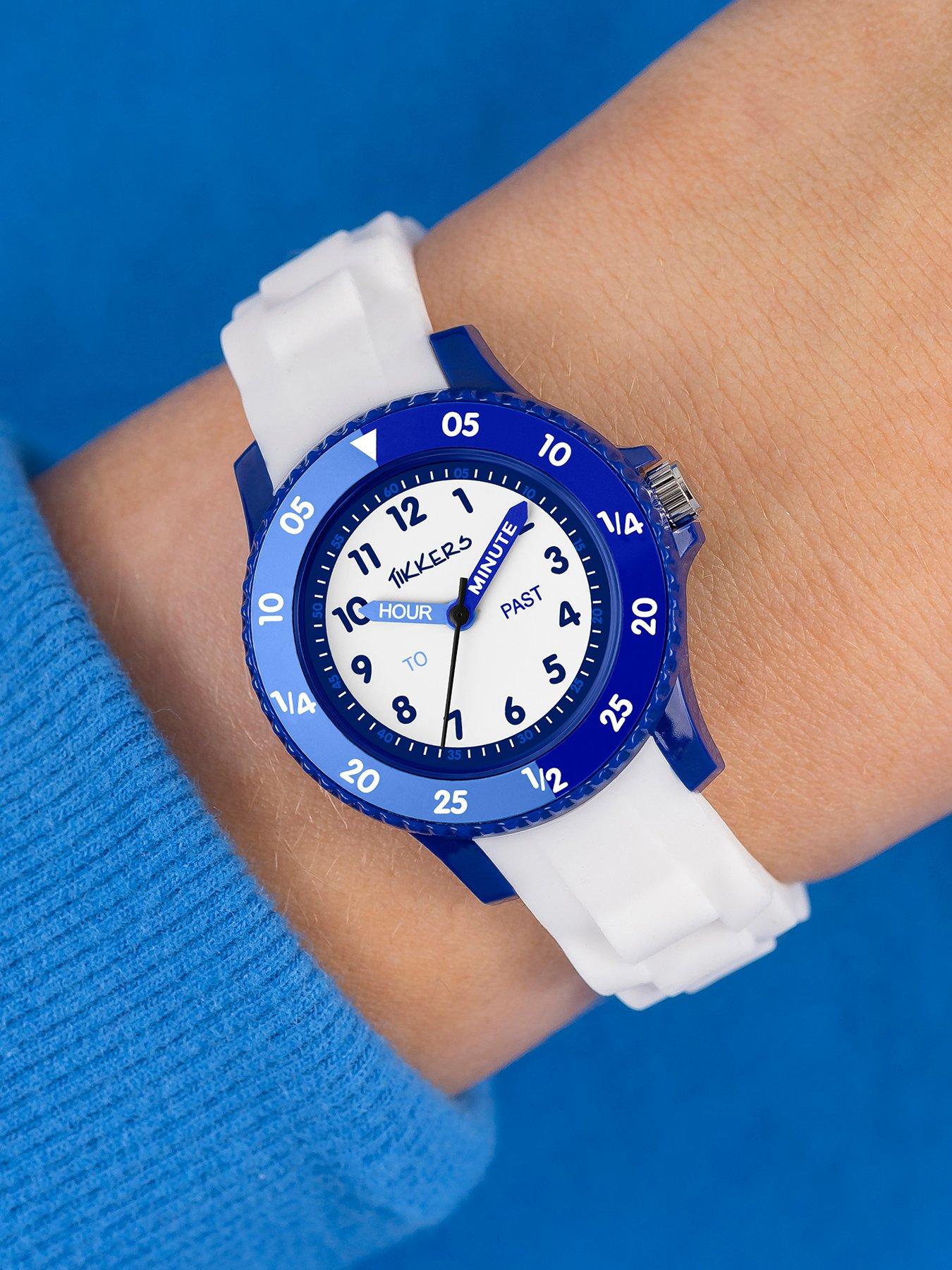 Image 2 of 5 of Tikkers Tikkers White Silicone strap Timer Teacher Watch