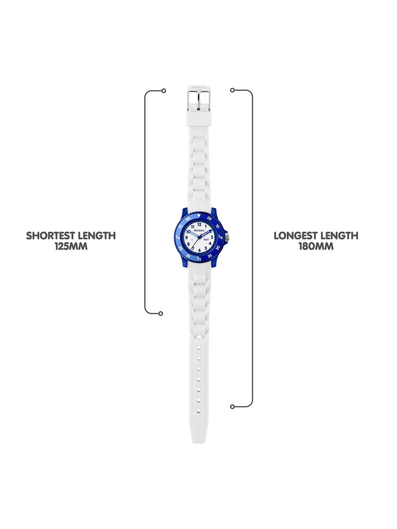 Image 4 of 5 of Tikkers Tikkers White Silicone strap Timer Teacher Watch